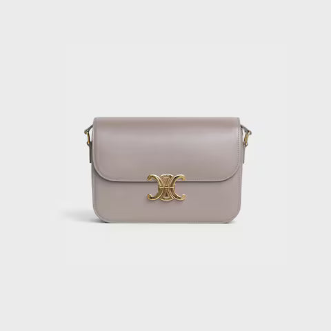 Classic Triomphe Bag In Shiny Calfskin