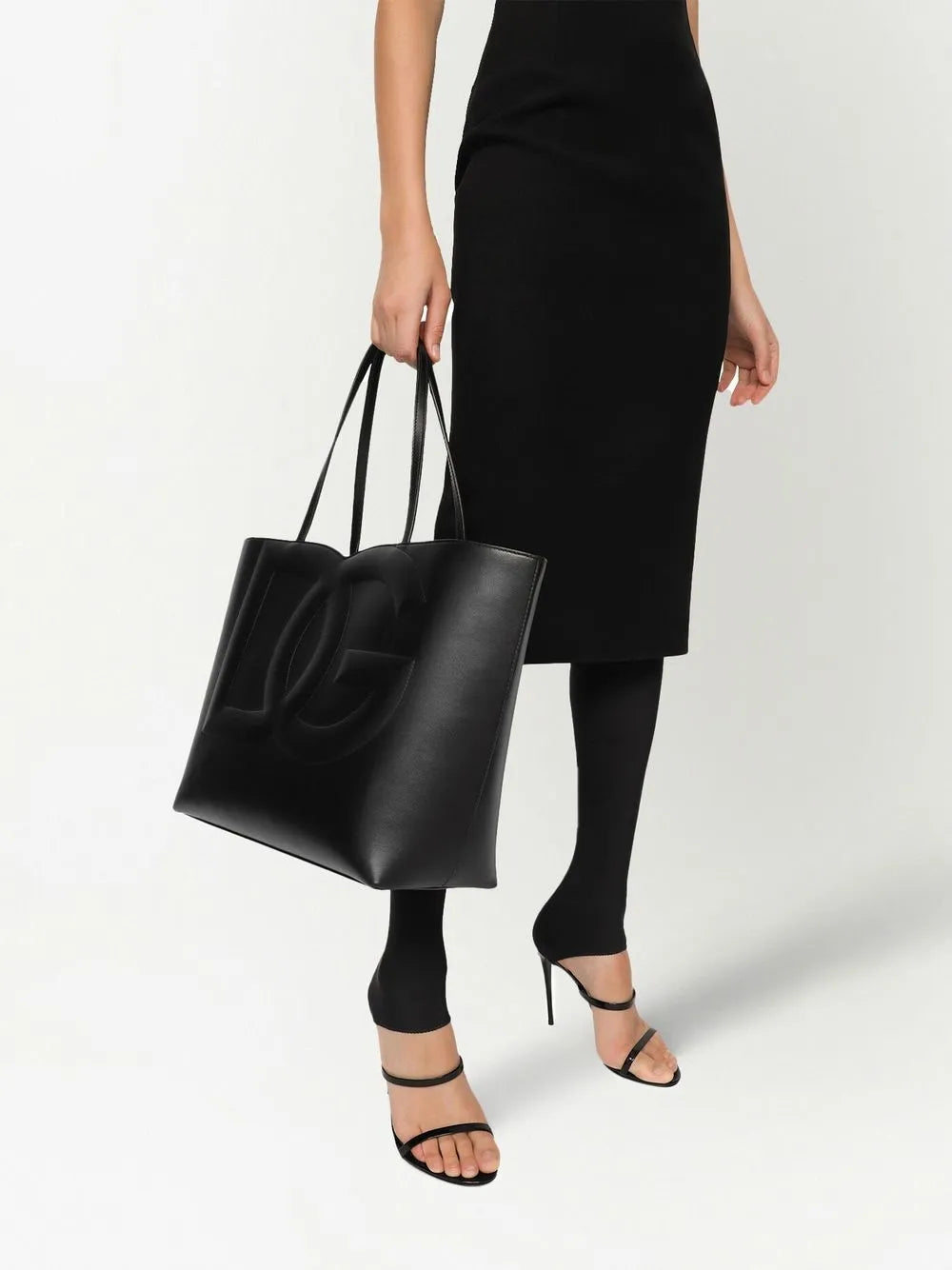 Medium Dg Logo Tote Bag