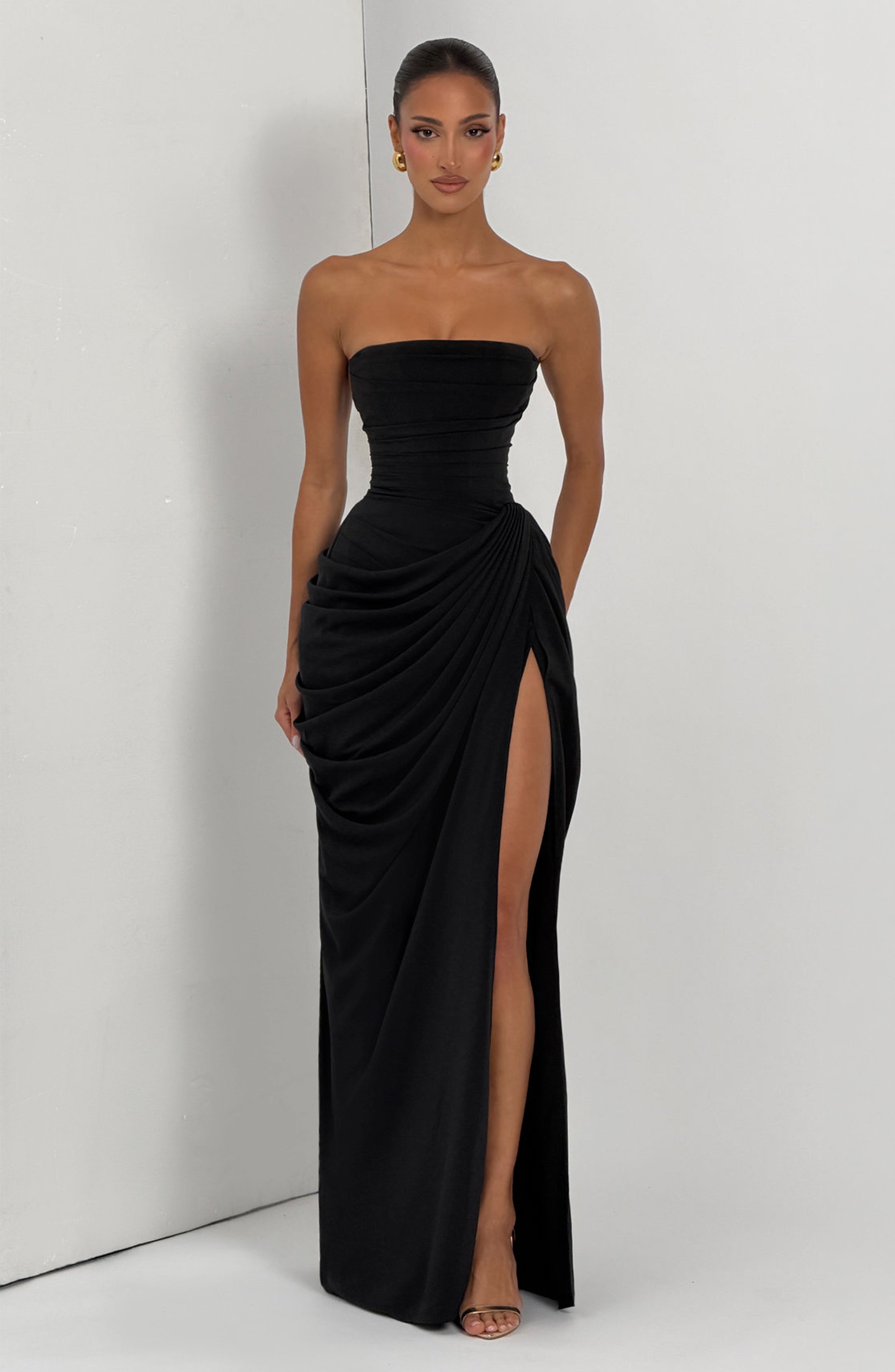 minilena Cyra Maxi Dress Black