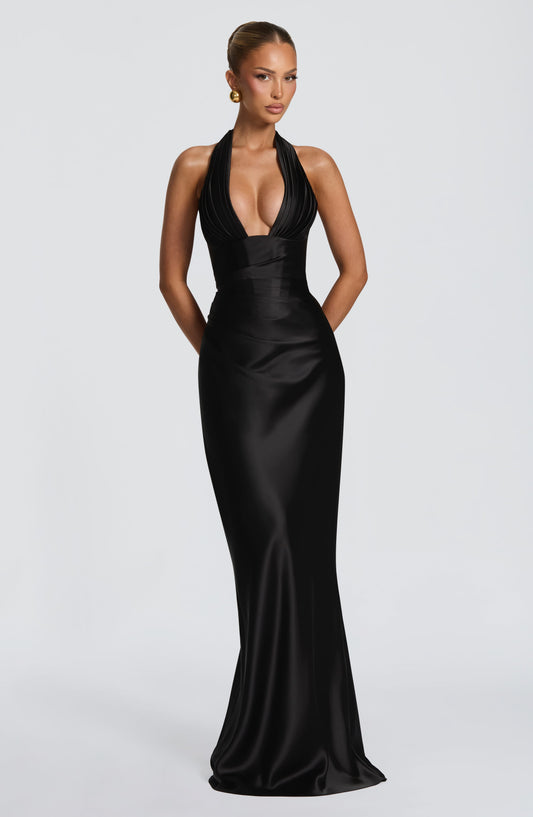 minilena Elowen Maxi Dress Black