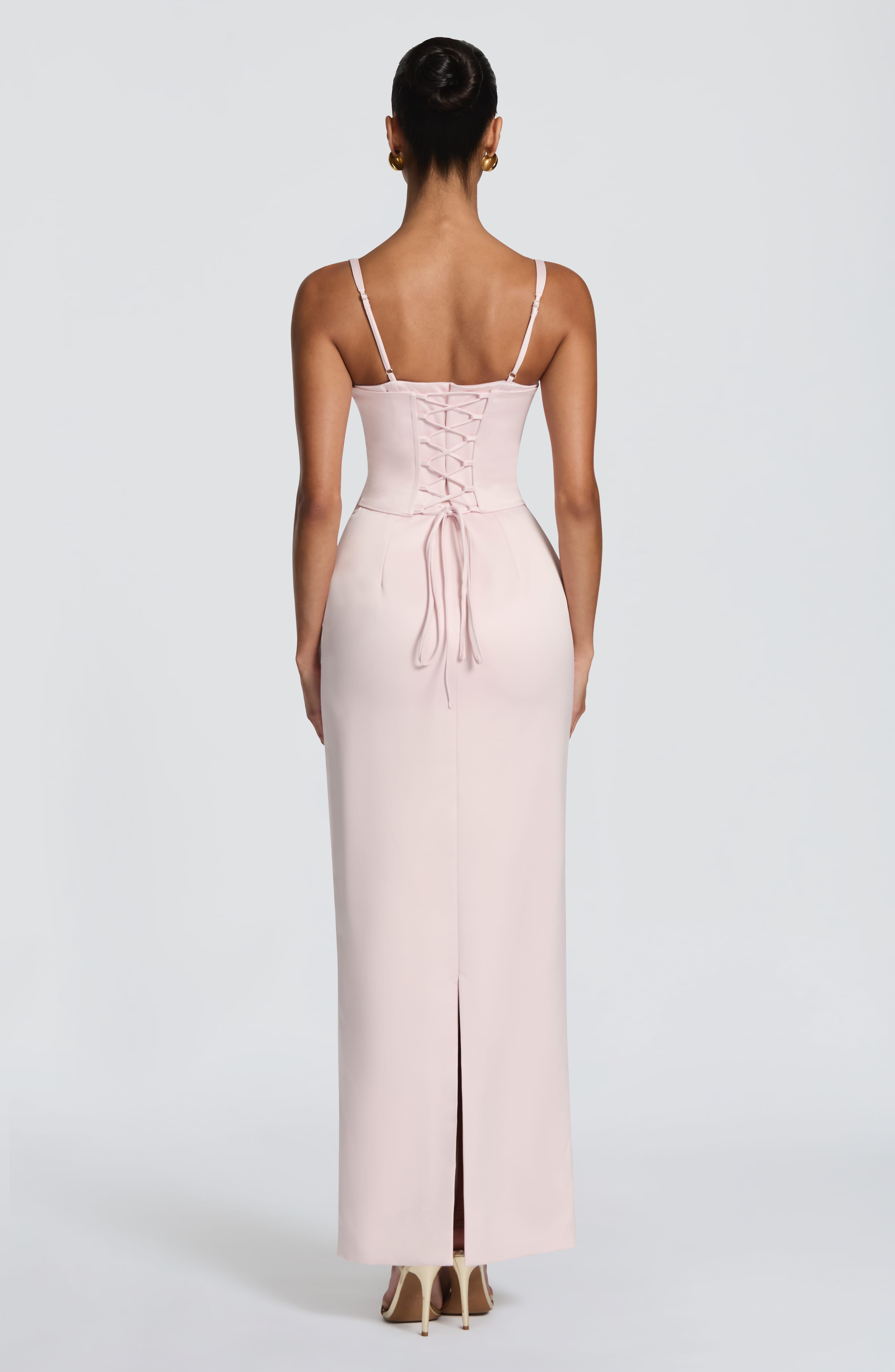 minilena Bennett Maxi Dress Blush