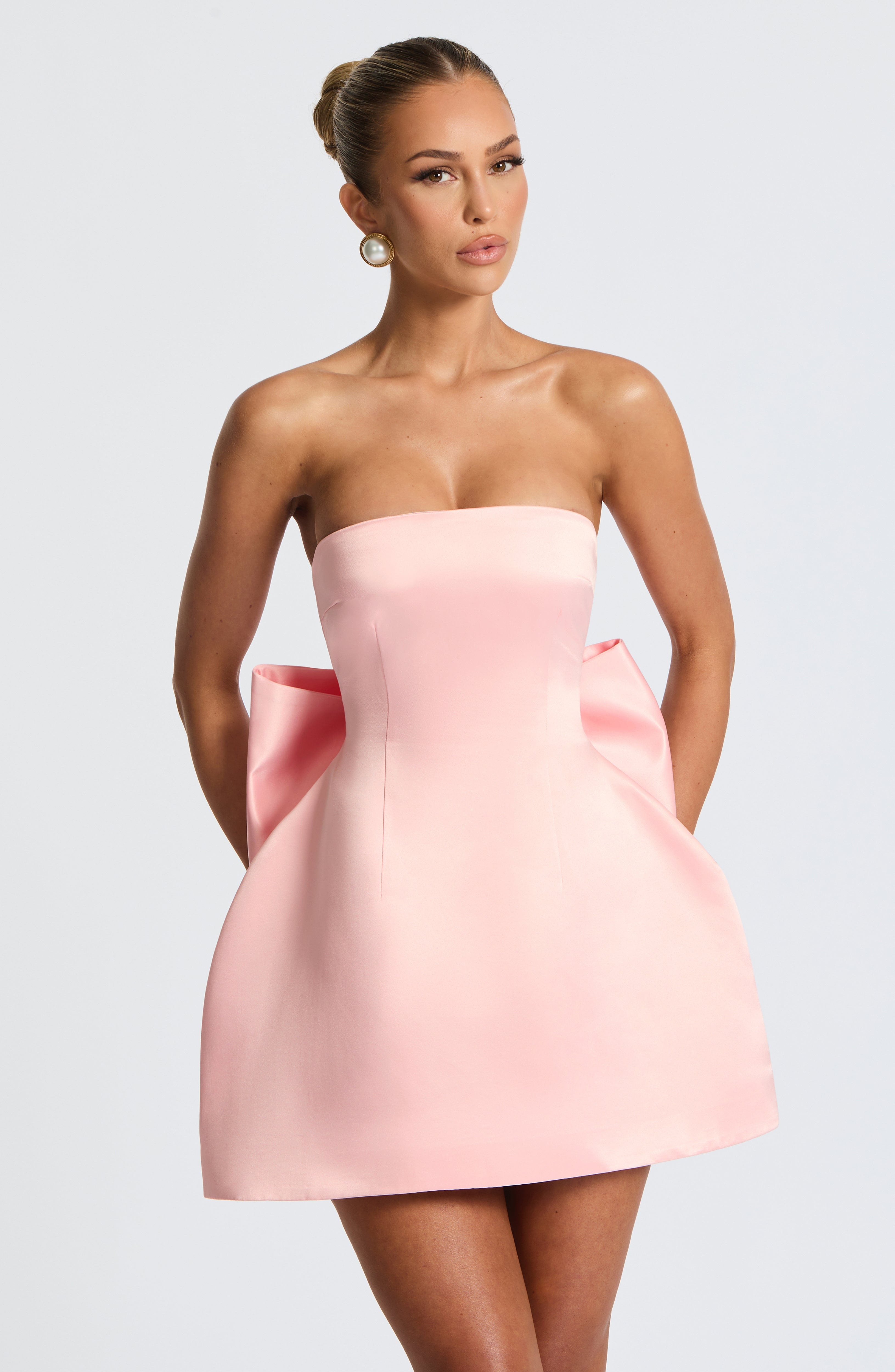 minilena Abbey Mini Dress Blush