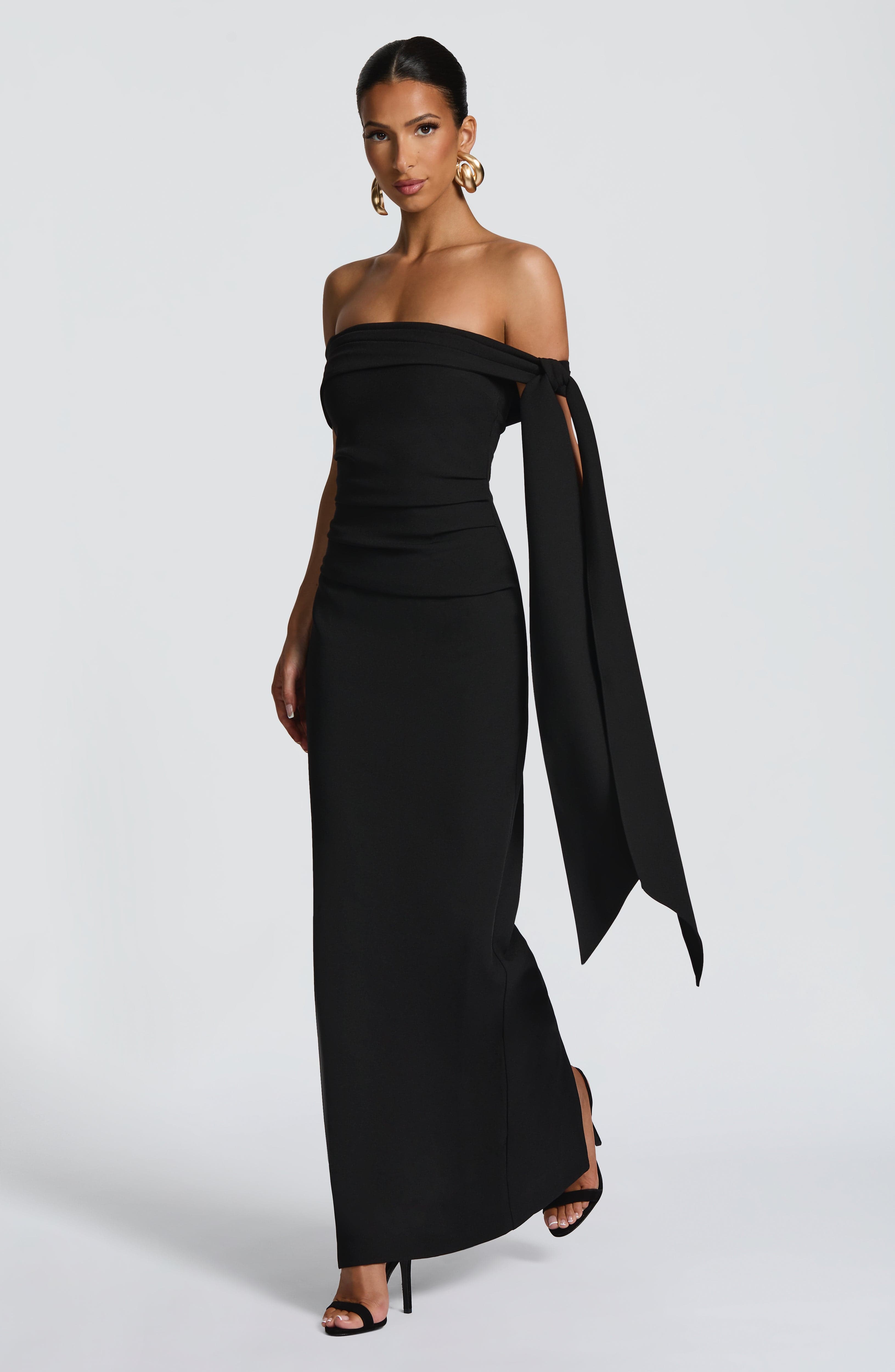 minilena Addie Maxi Dress Black