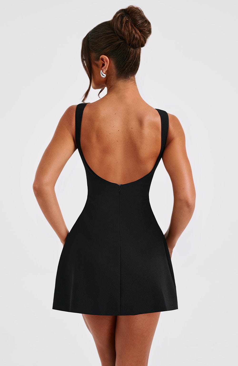 minilena Alana Mini Dress Black