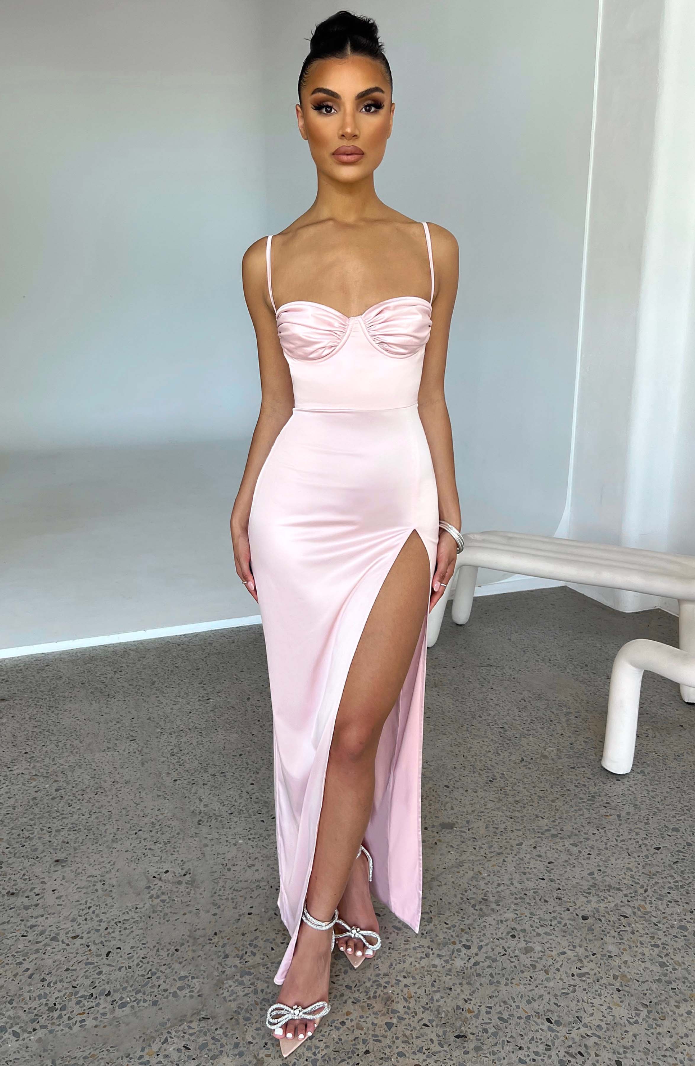 minilena Alora Maxi Dress Blush