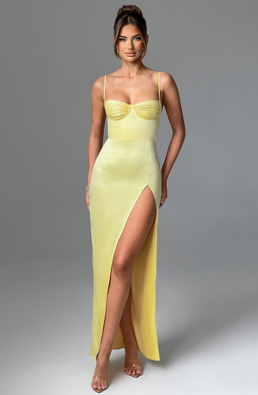 minilena Alora Maxi Dress Lemon