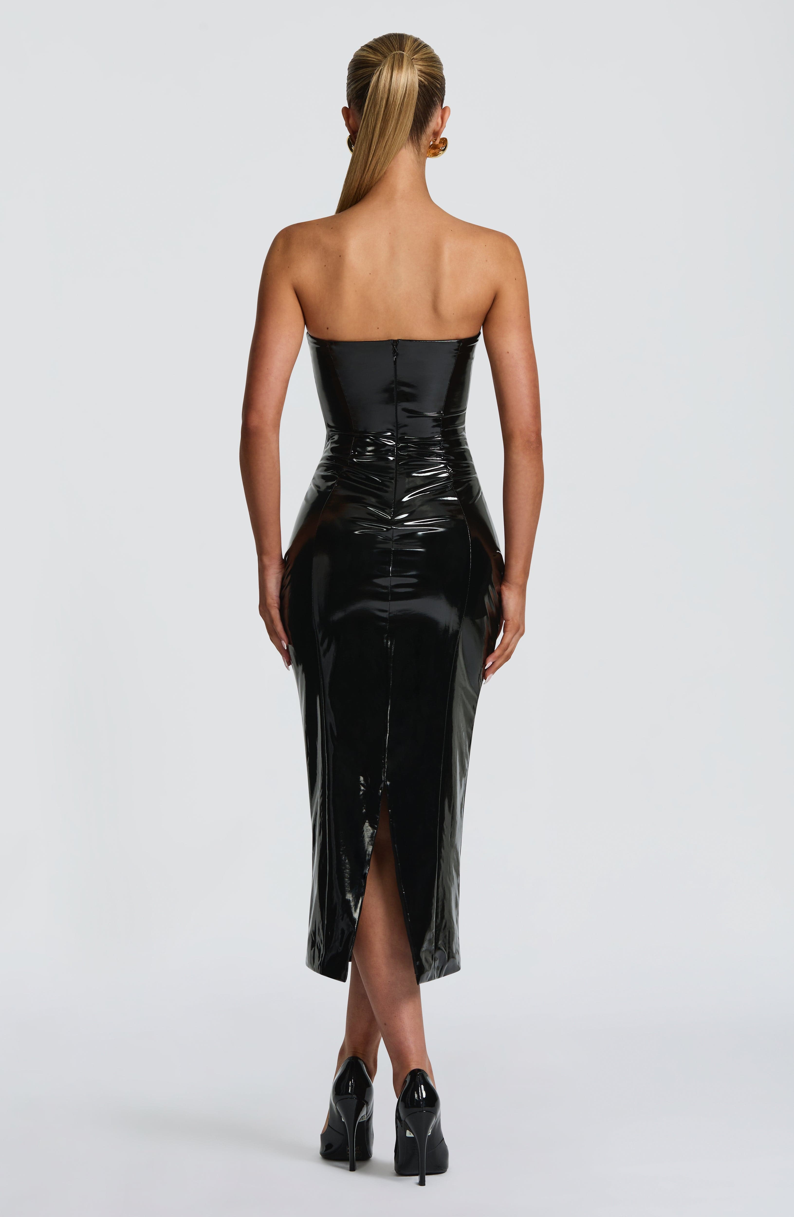 minilena Amala Midi Dress Black