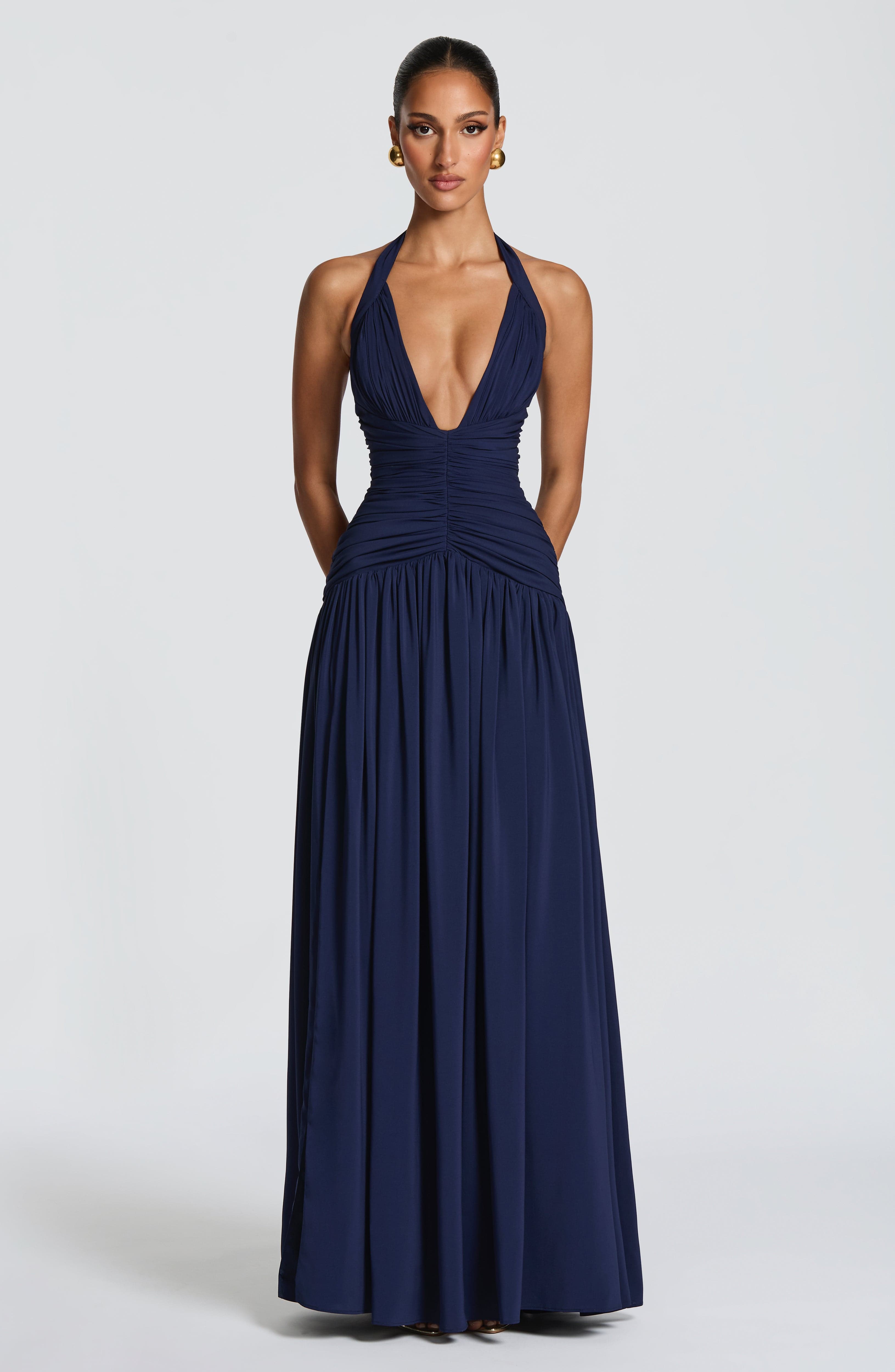 minilena Amaris Maxi Dress Navy