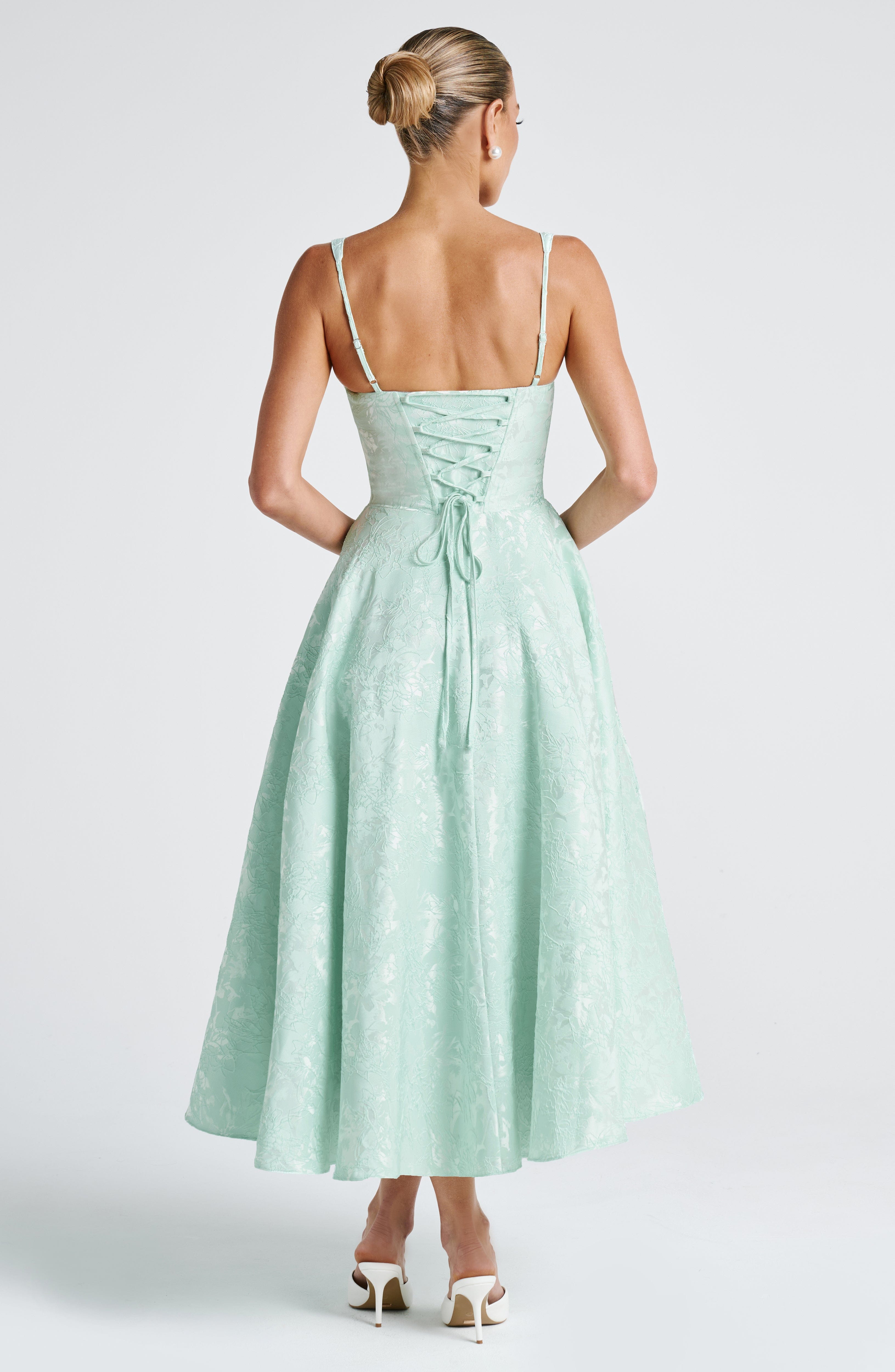 minilena Amity Midi Dress Mint