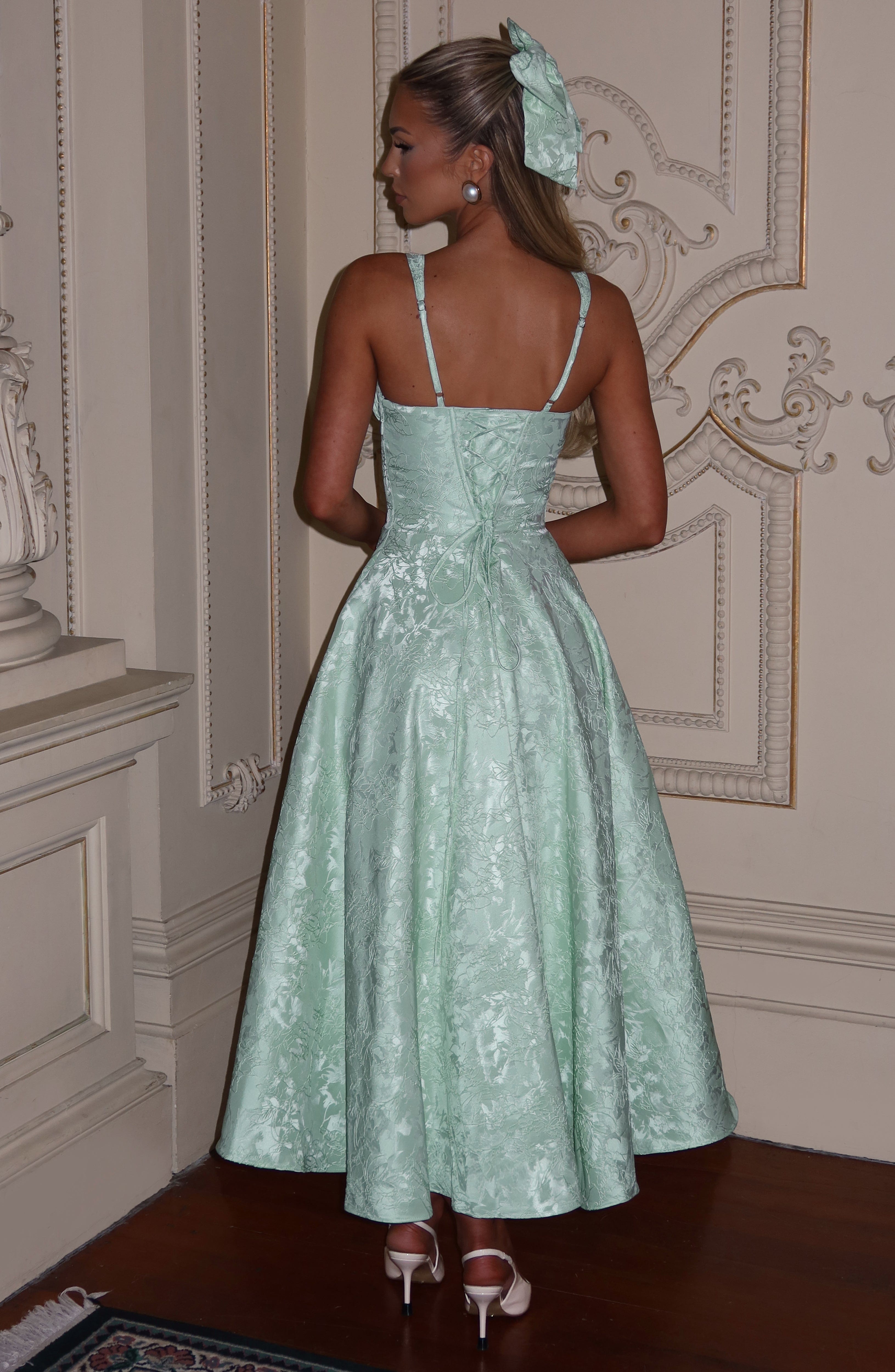 minilena Amity Midi Dress Mint