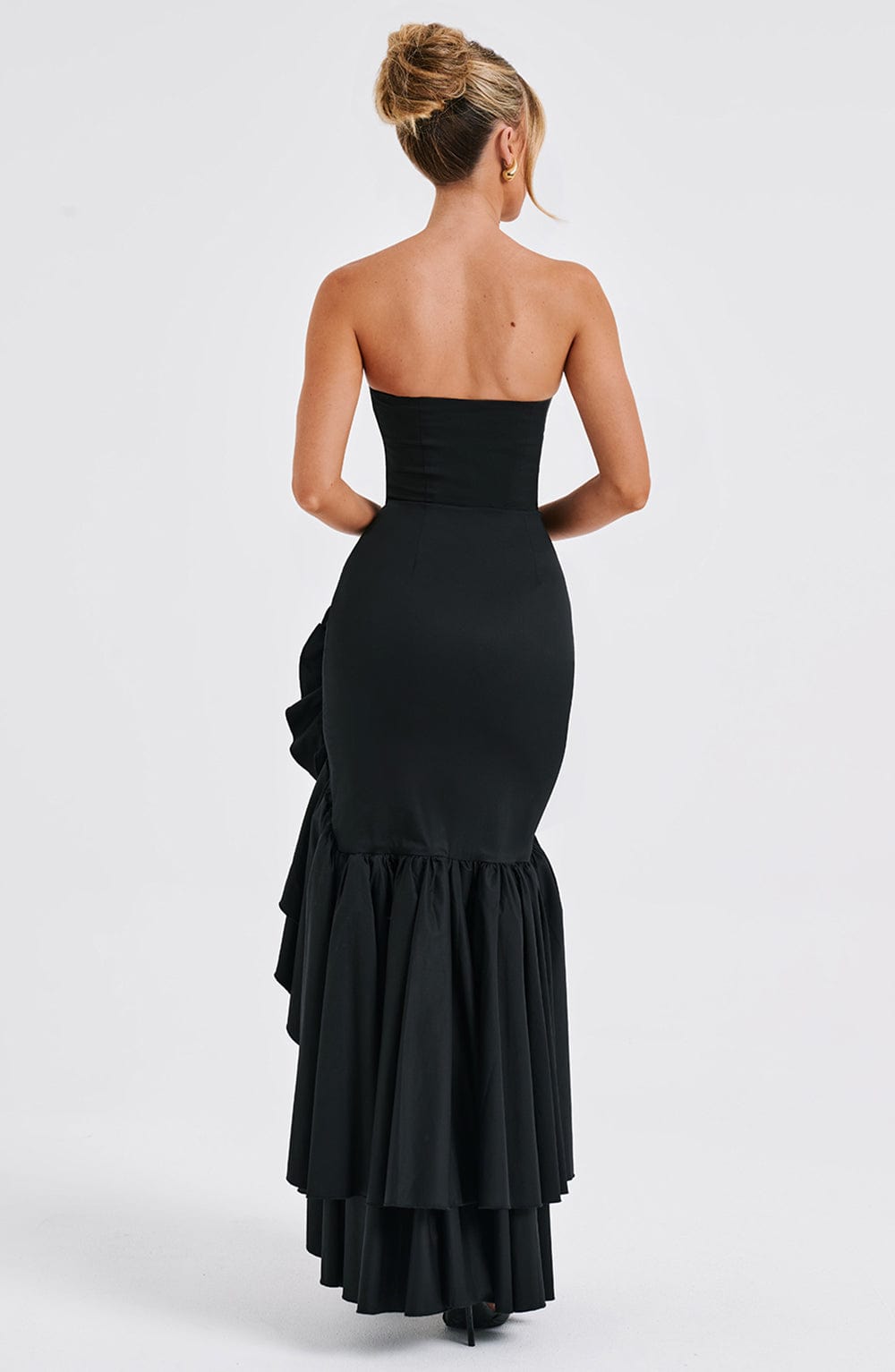 minilena Angelina Maxi Dress Black