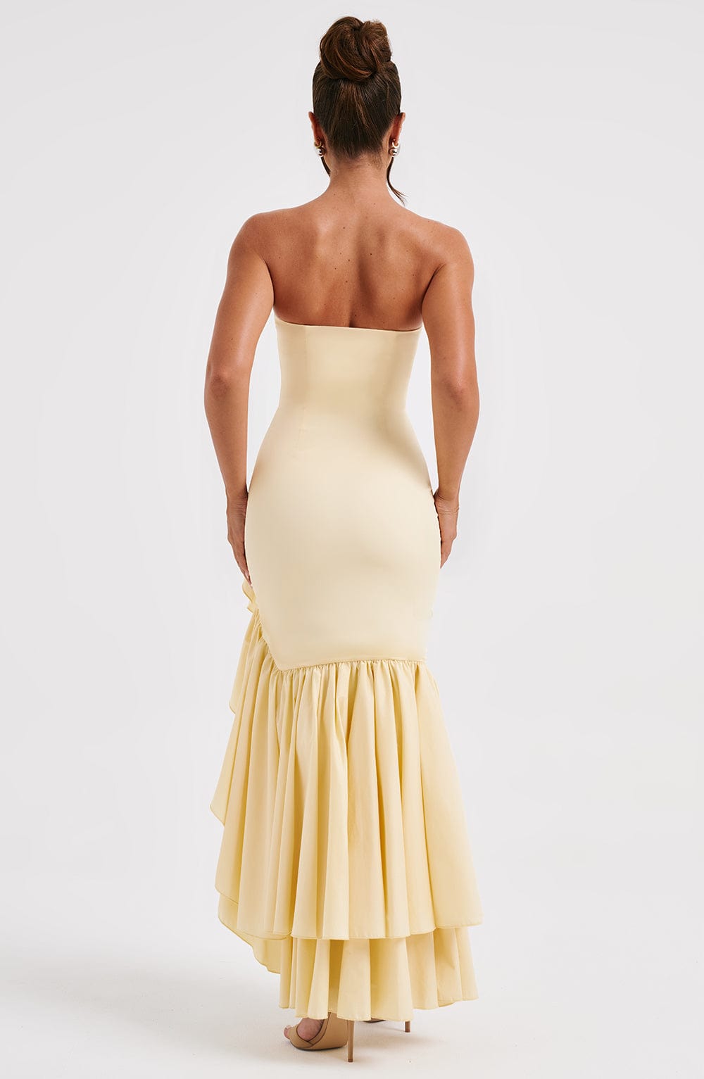minilena Angelina Maxi Dress Lemon