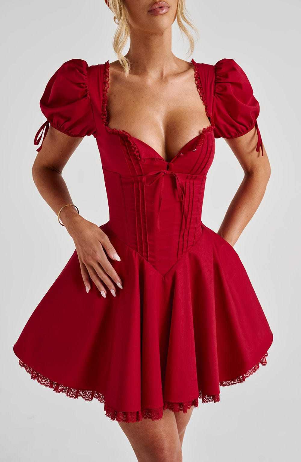 minilena Annie Mini Dress Red