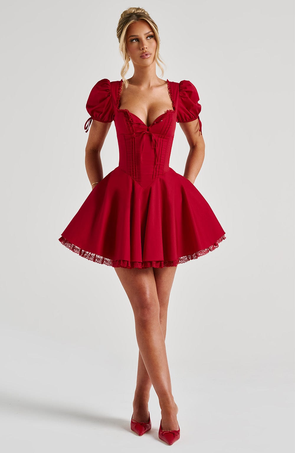 minilena Annie Mini Dress Red