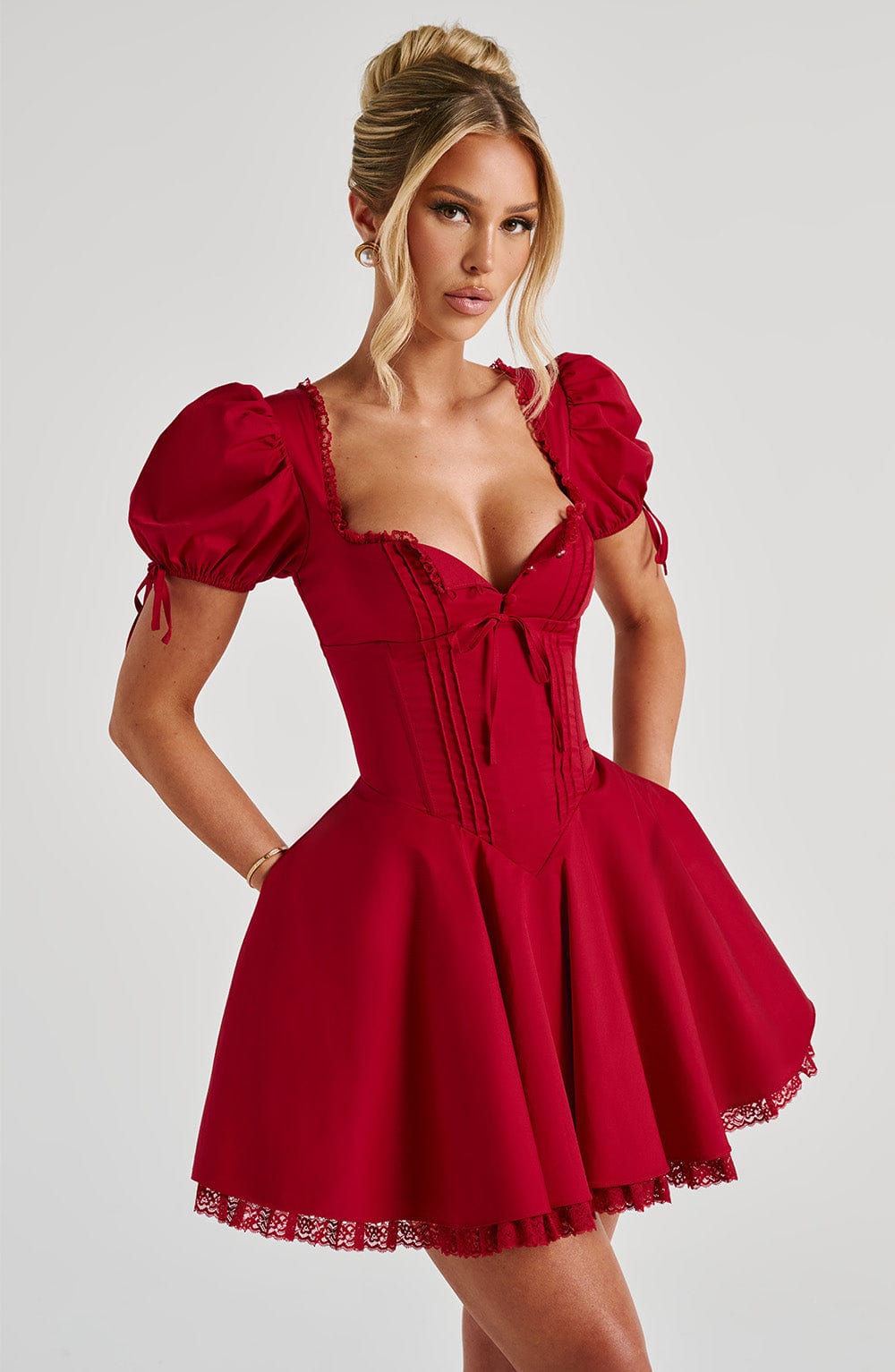 minilena Annie Mini Dress Red