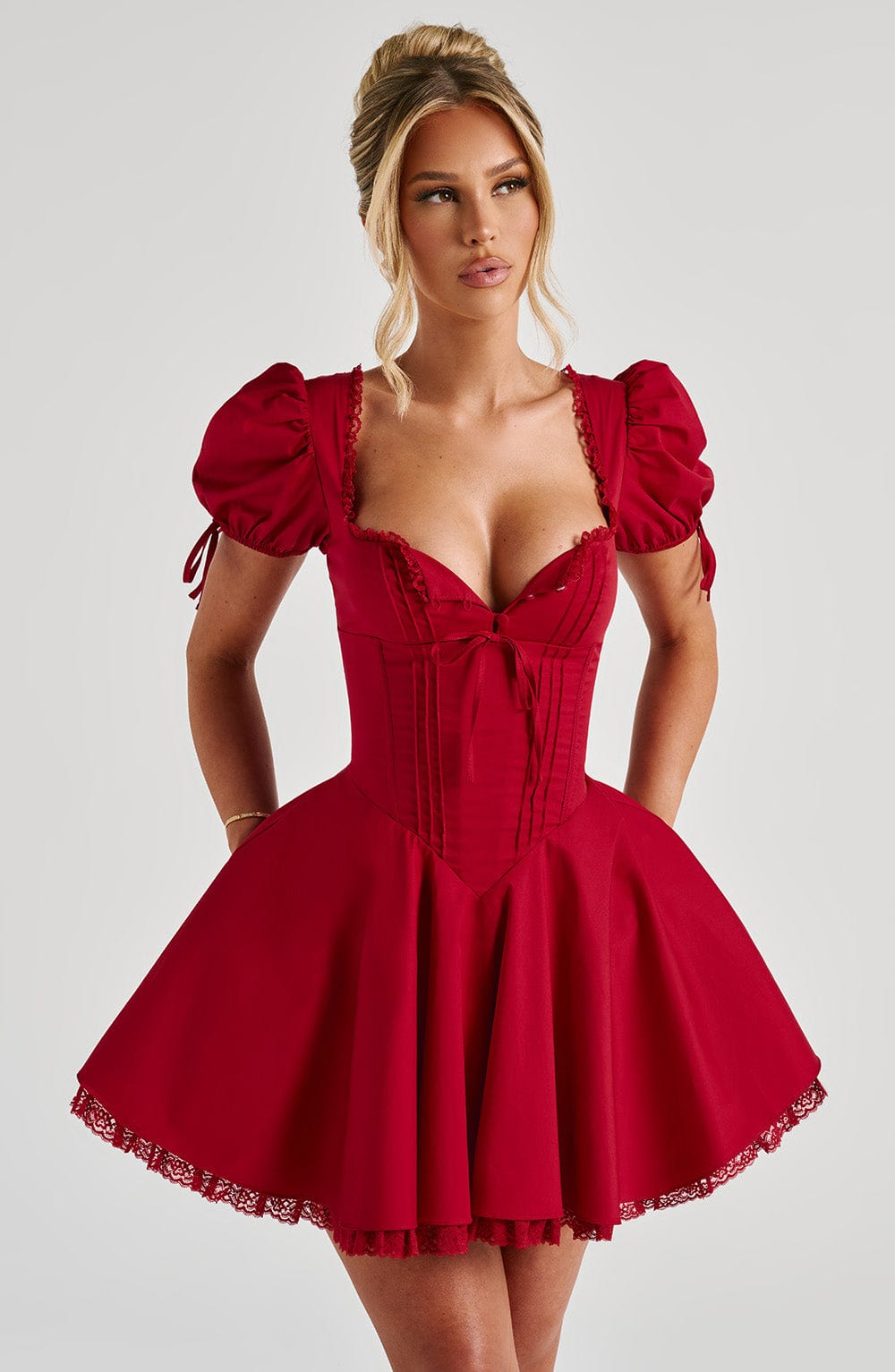minilena Annie Mini Dress Red