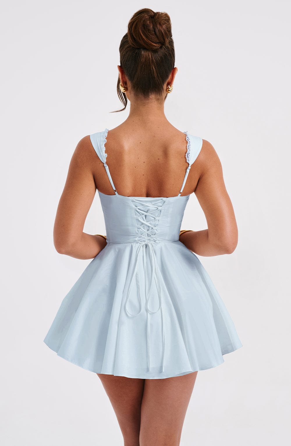 minilena Antonella Mini Dress Blue