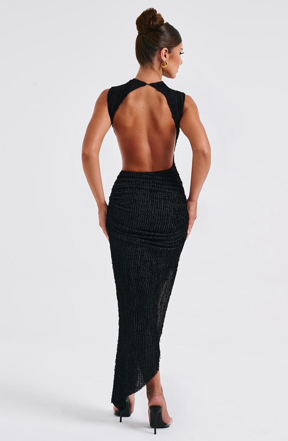 minilena Aphrodite Midi Dress Black