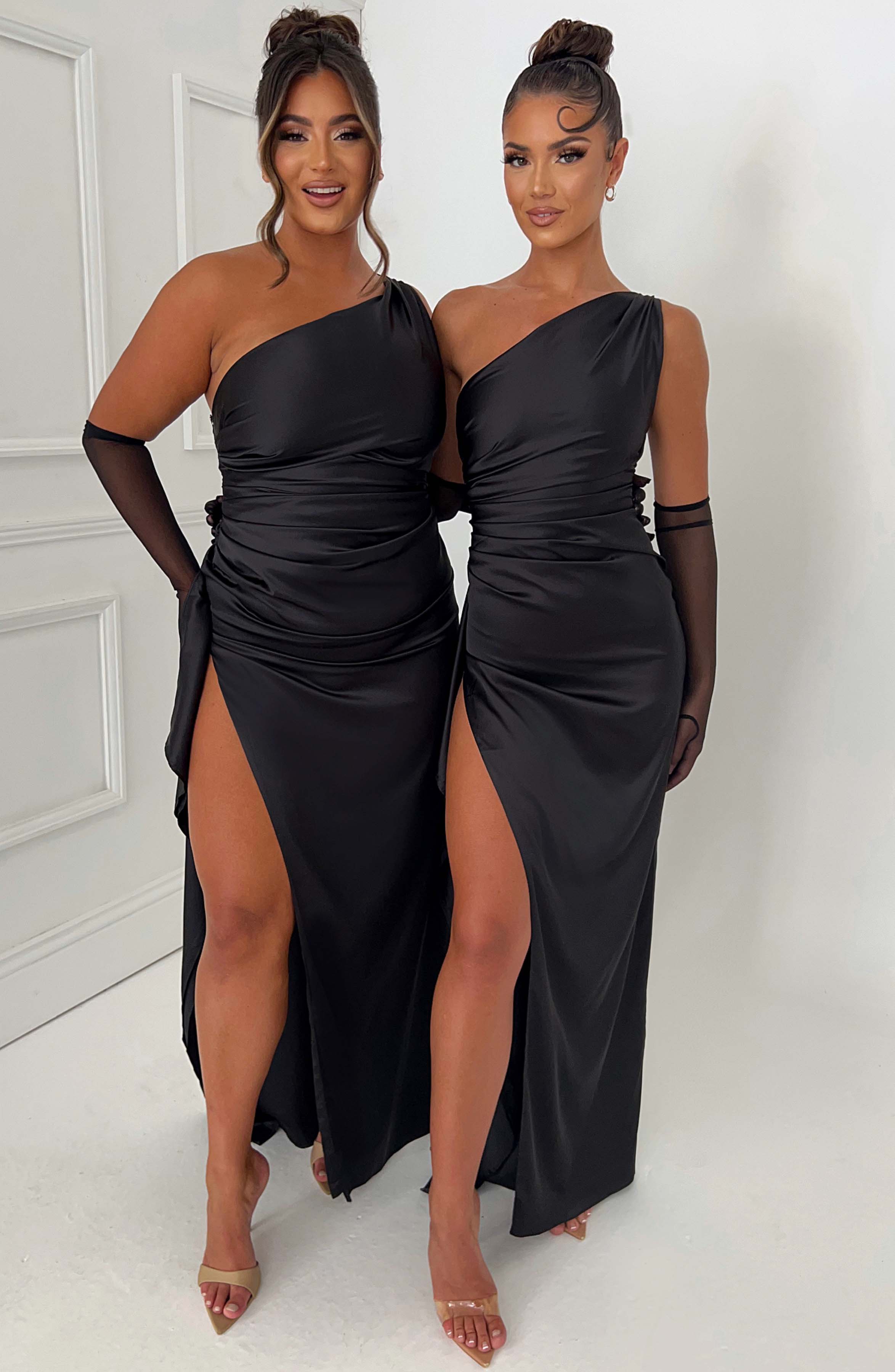 minilena Ariel Maxi Dress Black