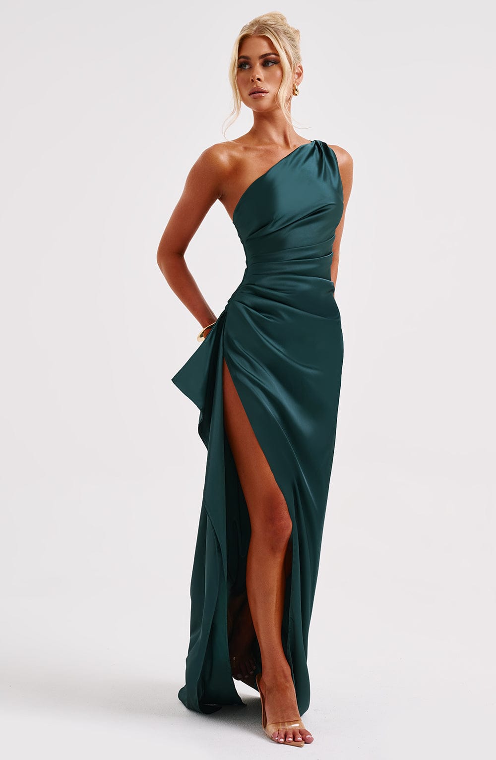 minilena Ariel Maxi Dress Emerald