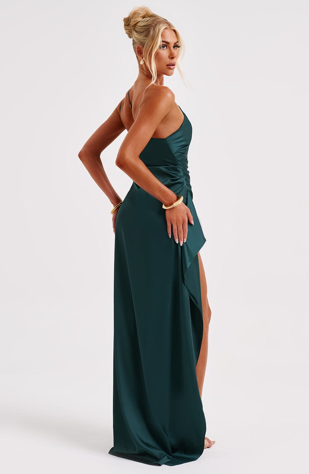 minilena Ariel Maxi Dress Emerald