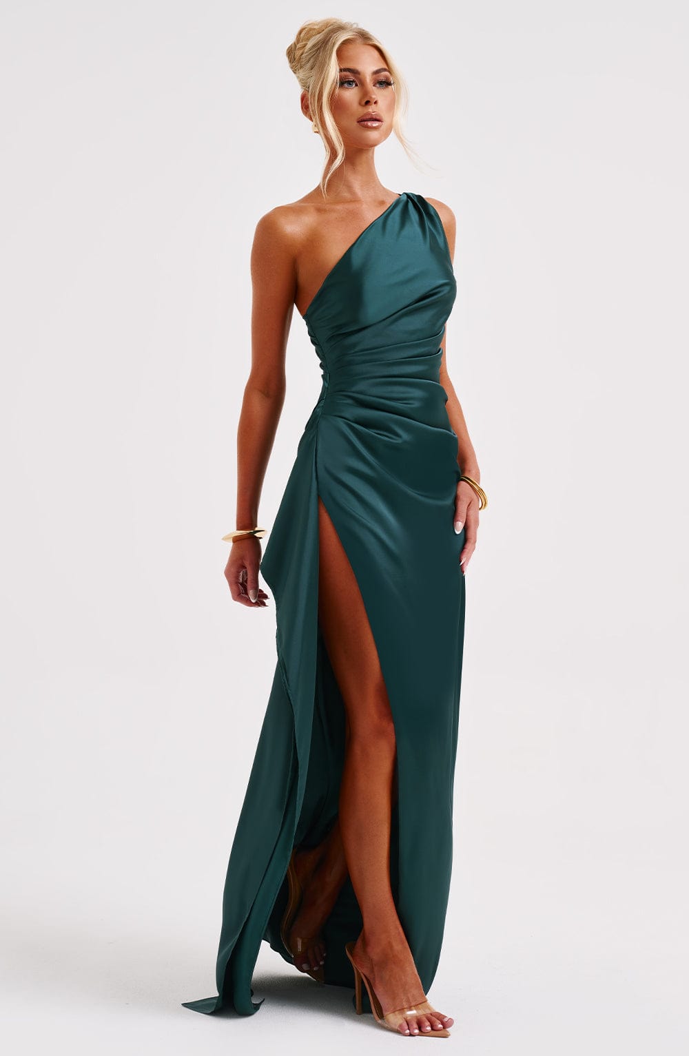 minilena Ariel Maxi Dress Emerald