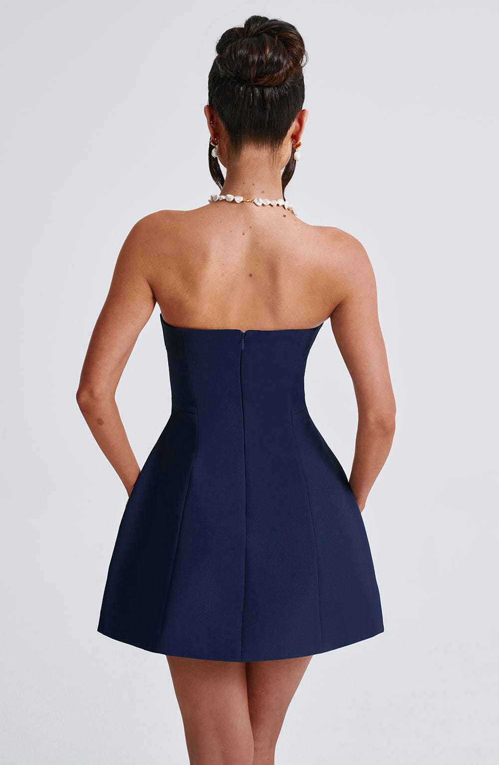 minilena Asha Mini Dress Navy