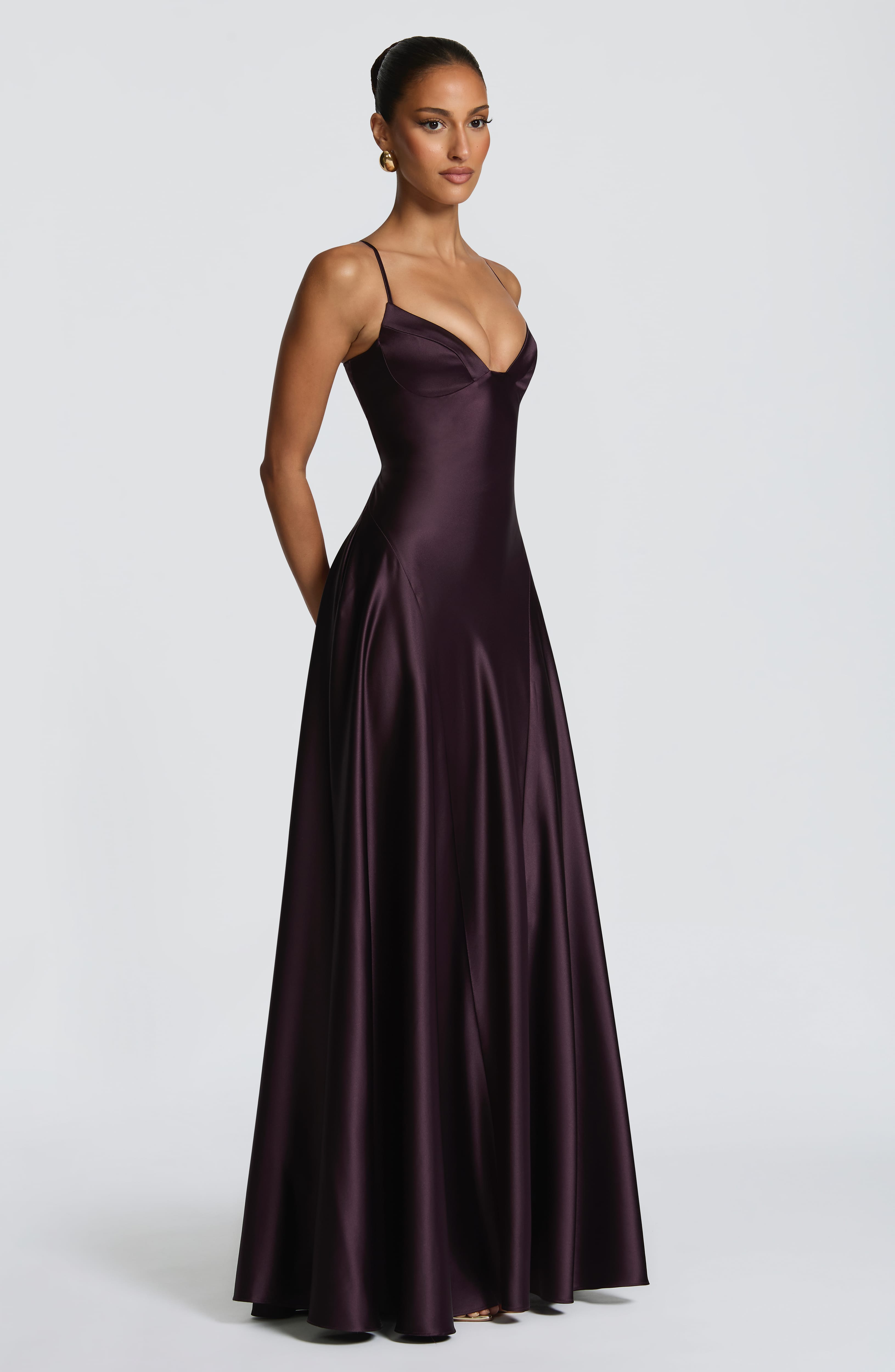 minilena Asterin Maxi Dress Plum