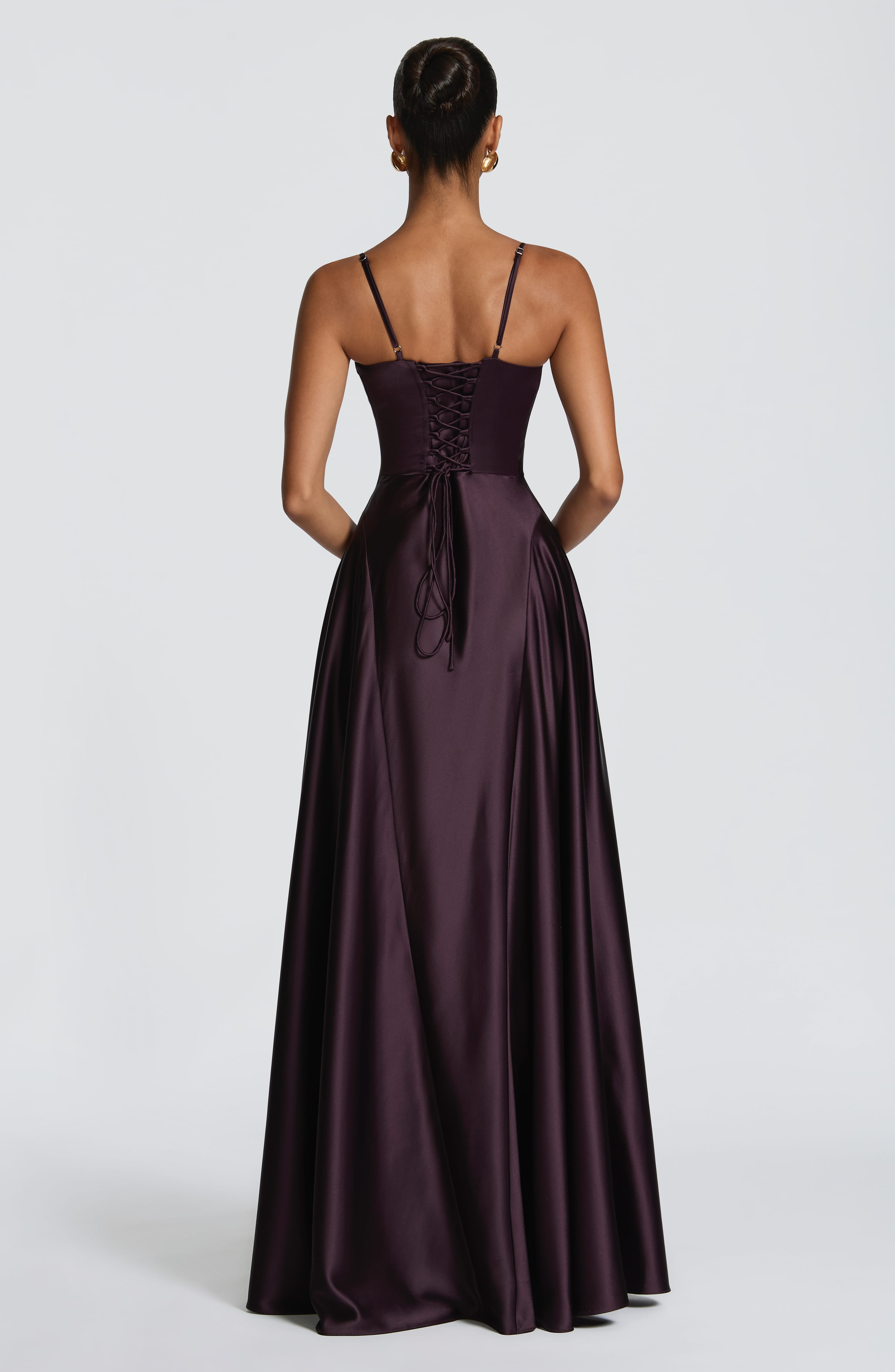 minilena Asterin Maxi Dress Plum