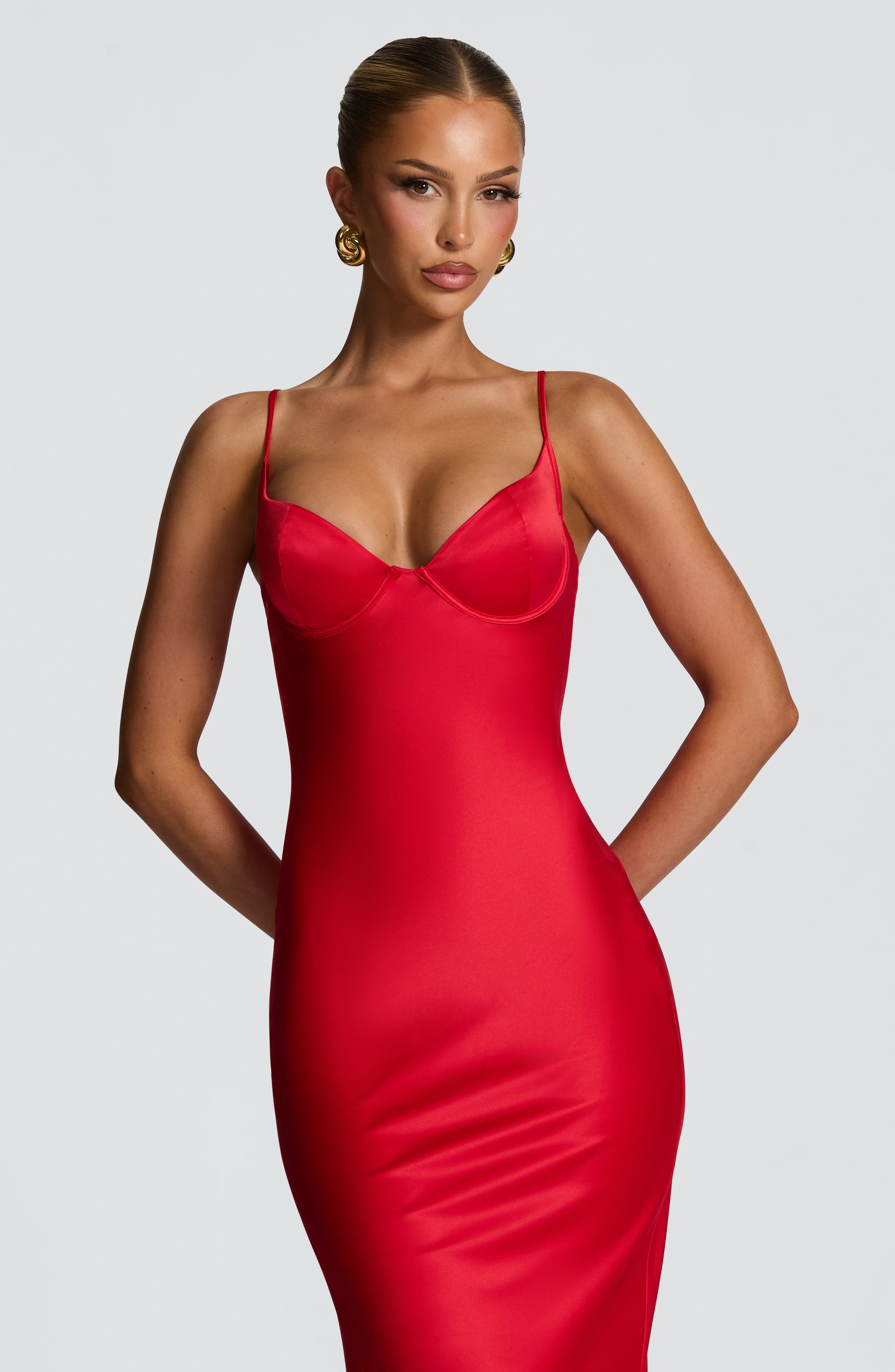 minilena Athena Maxi Dress Red