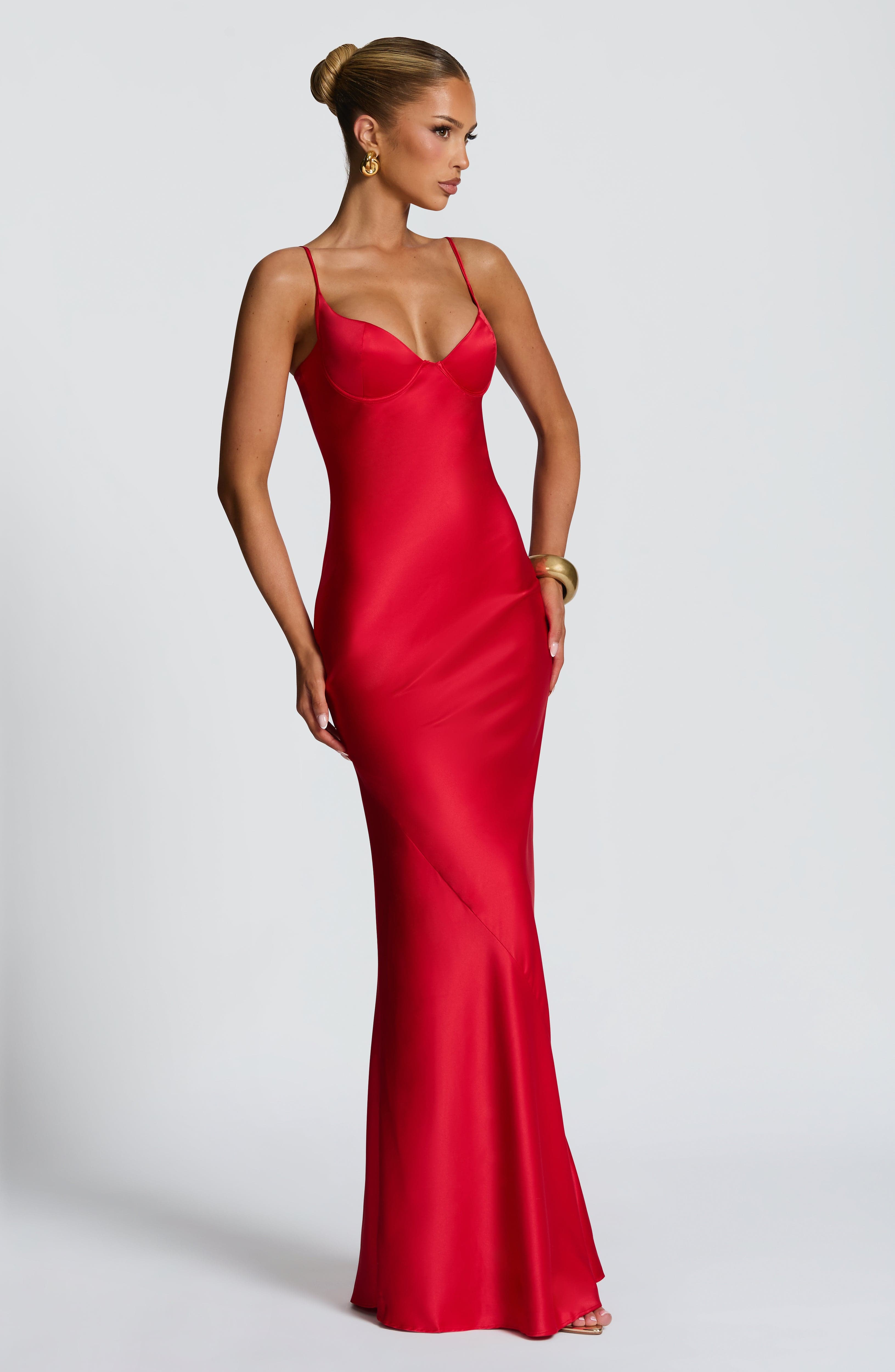 minilena Athena Maxi Dress Red