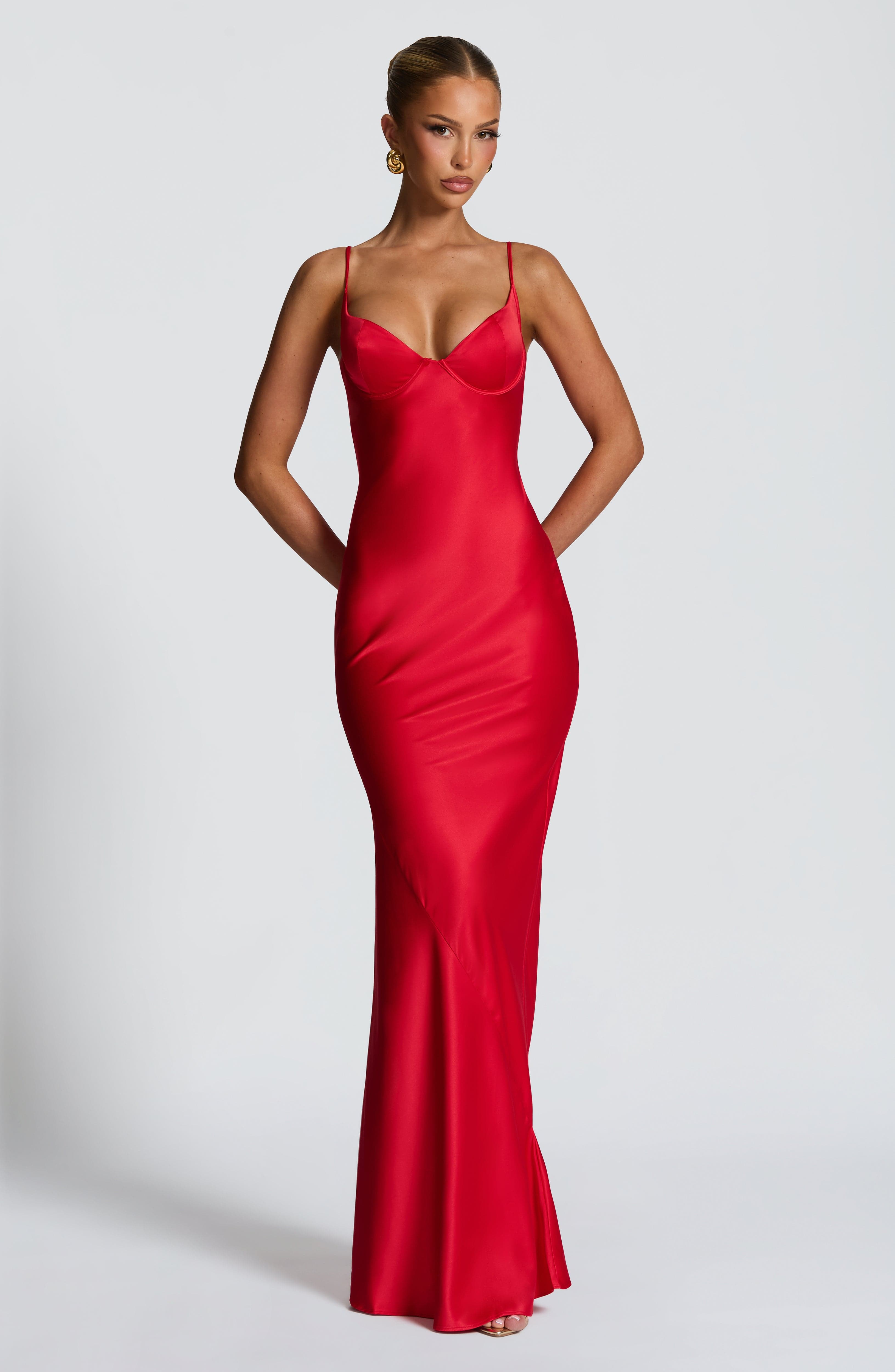 minilena Athena Maxi Dress Red