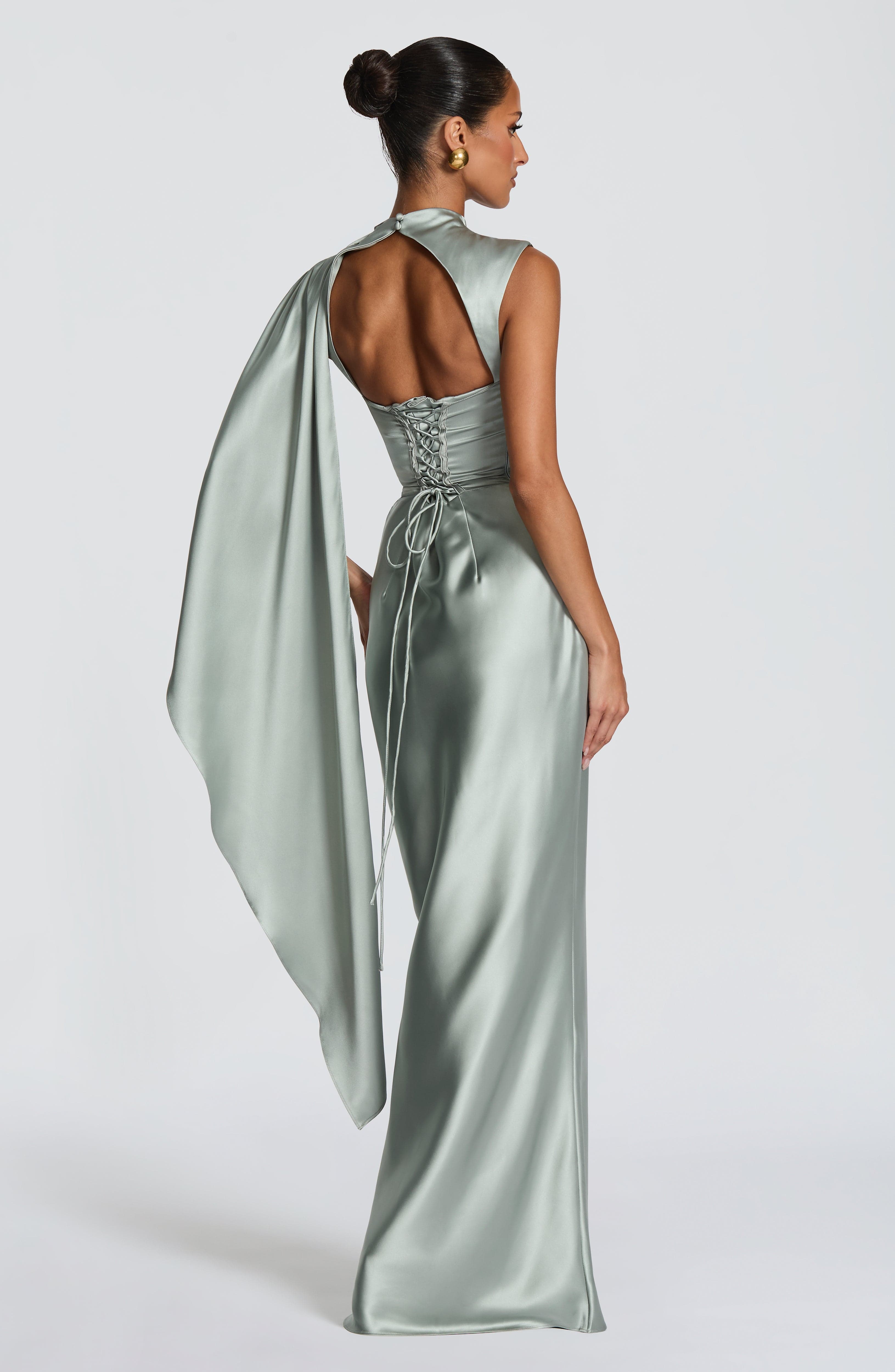 minilena Avendra Maxi Dress Sage