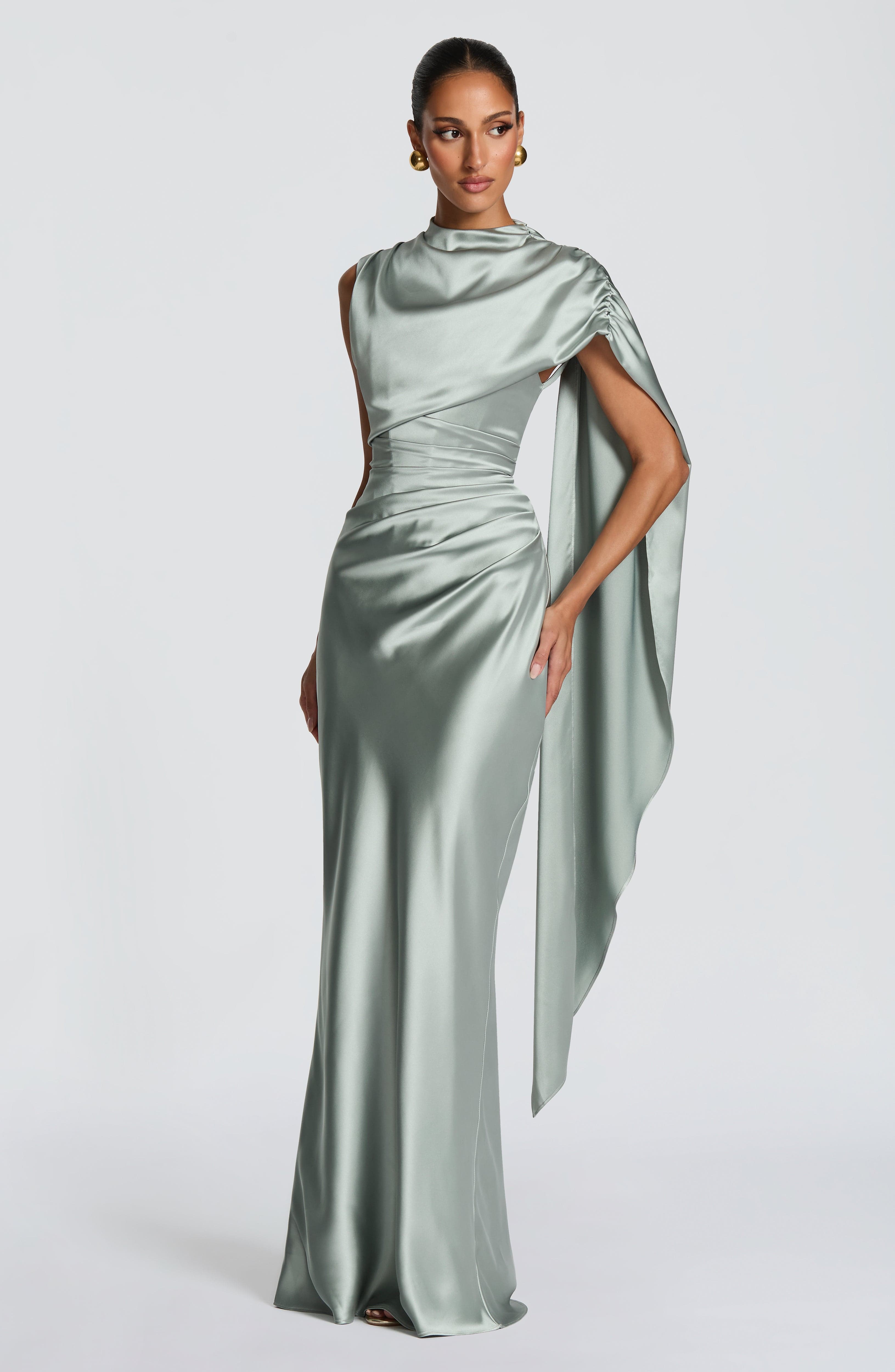 minilena Avendra Maxi Dress Sage