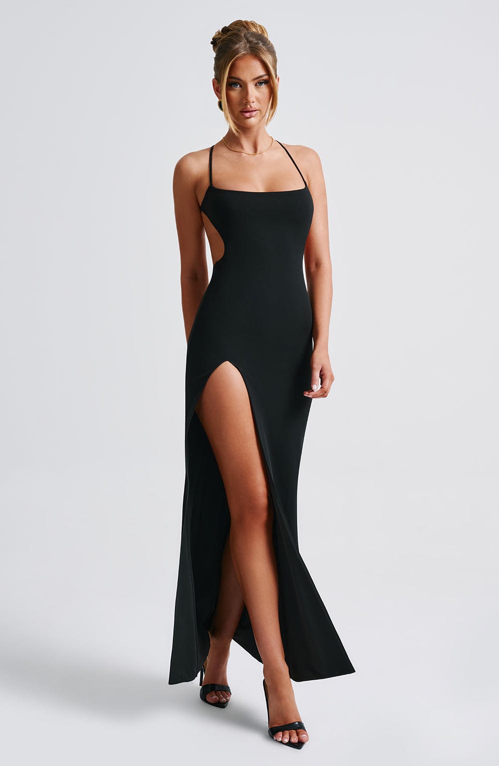minilena Beatrix Maxi Dress Black
