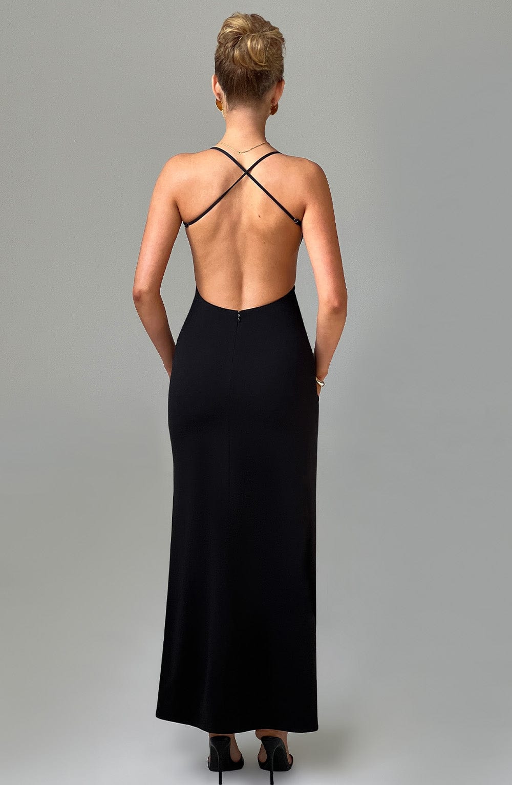 minilena Beatrix Maxi Dress Black