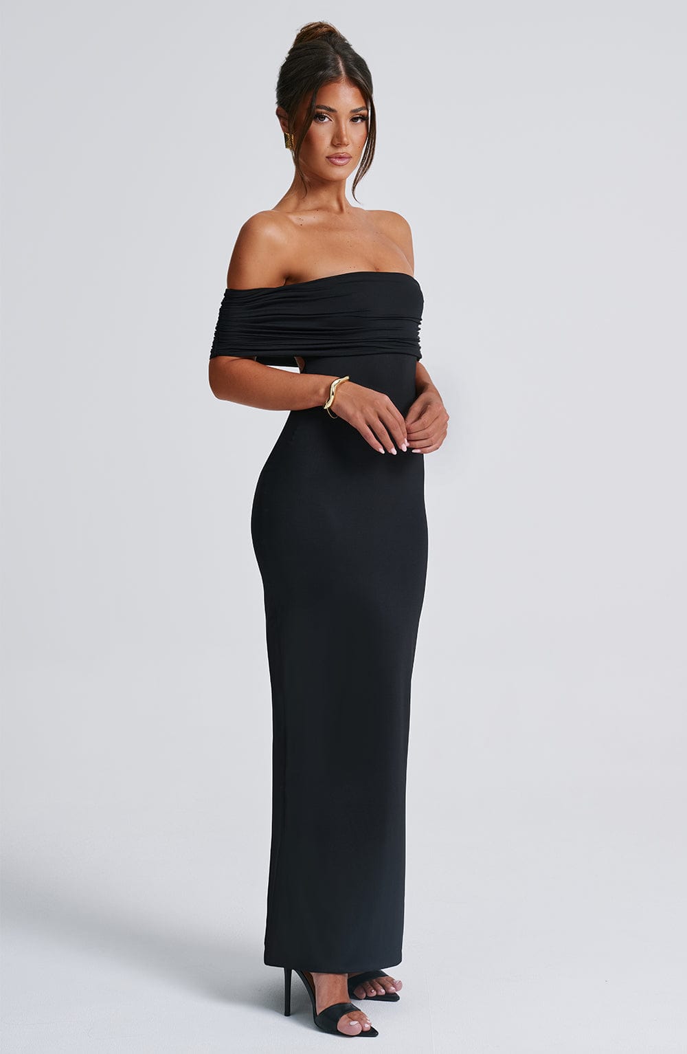 minilena Belinda Maxi Dress Black