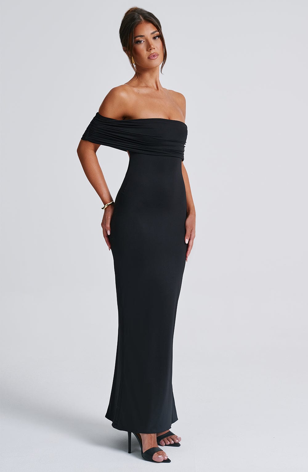minilena Belinda Maxi Dress Black