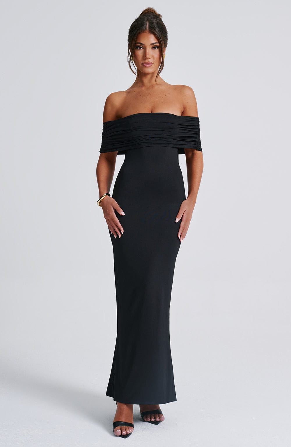 minilena Belinda Maxi Dress Black