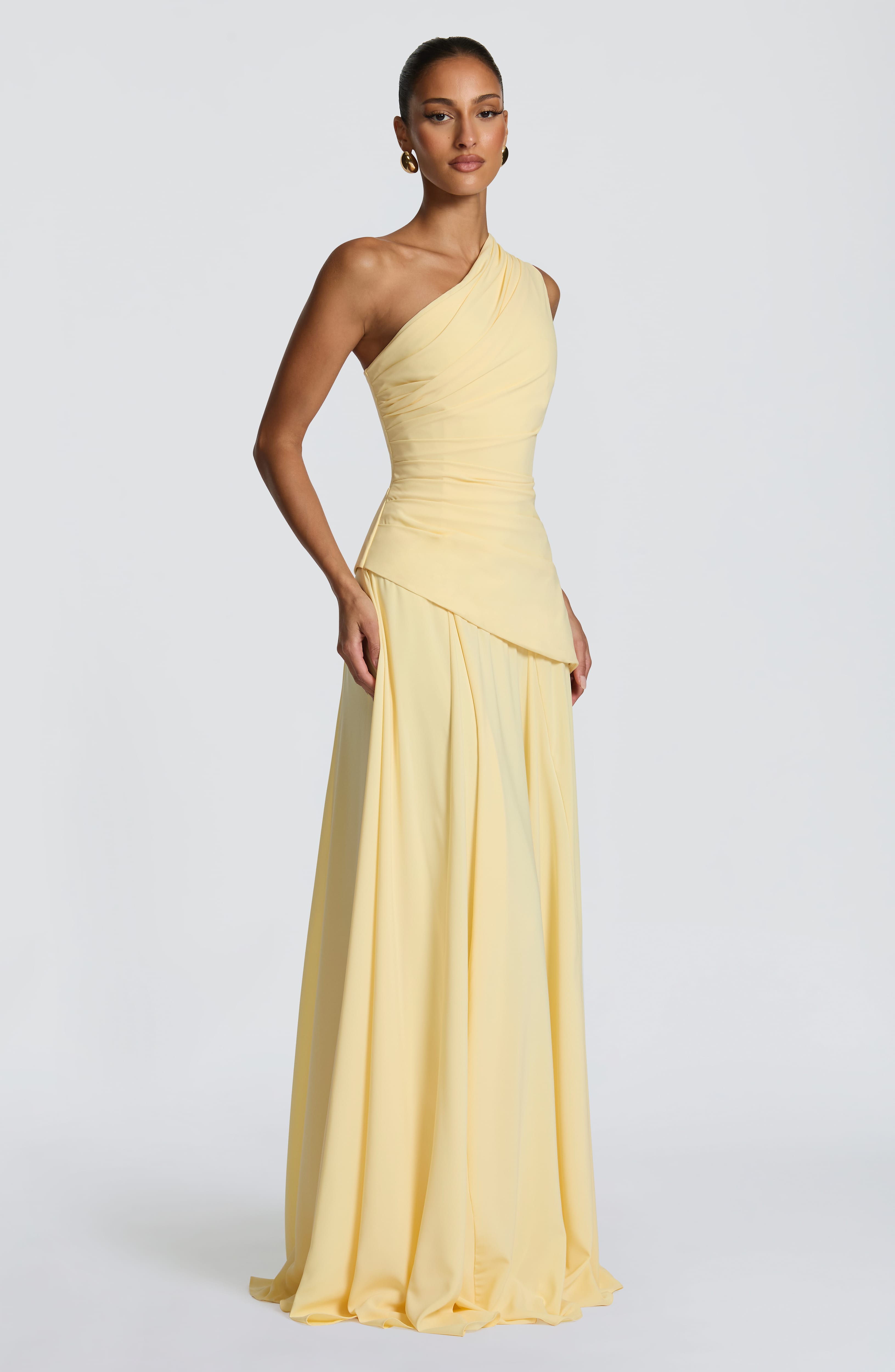 minilena Bianca Maxi Dress Lemon
