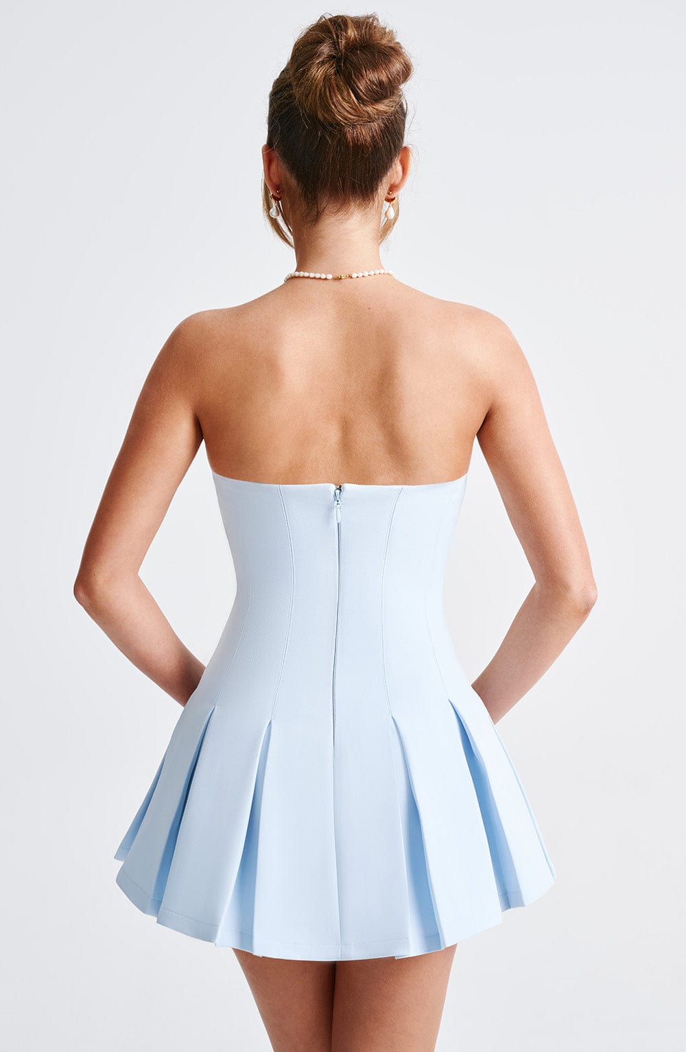 minilena Bryony Mini Dress Blue