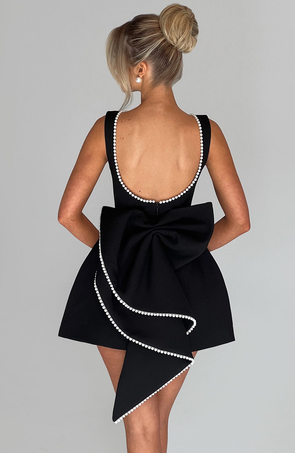 minilena Carrie Mini Dress Black