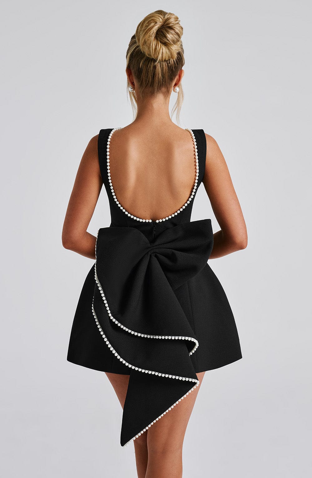 minilena Carrie Mini Dress Black