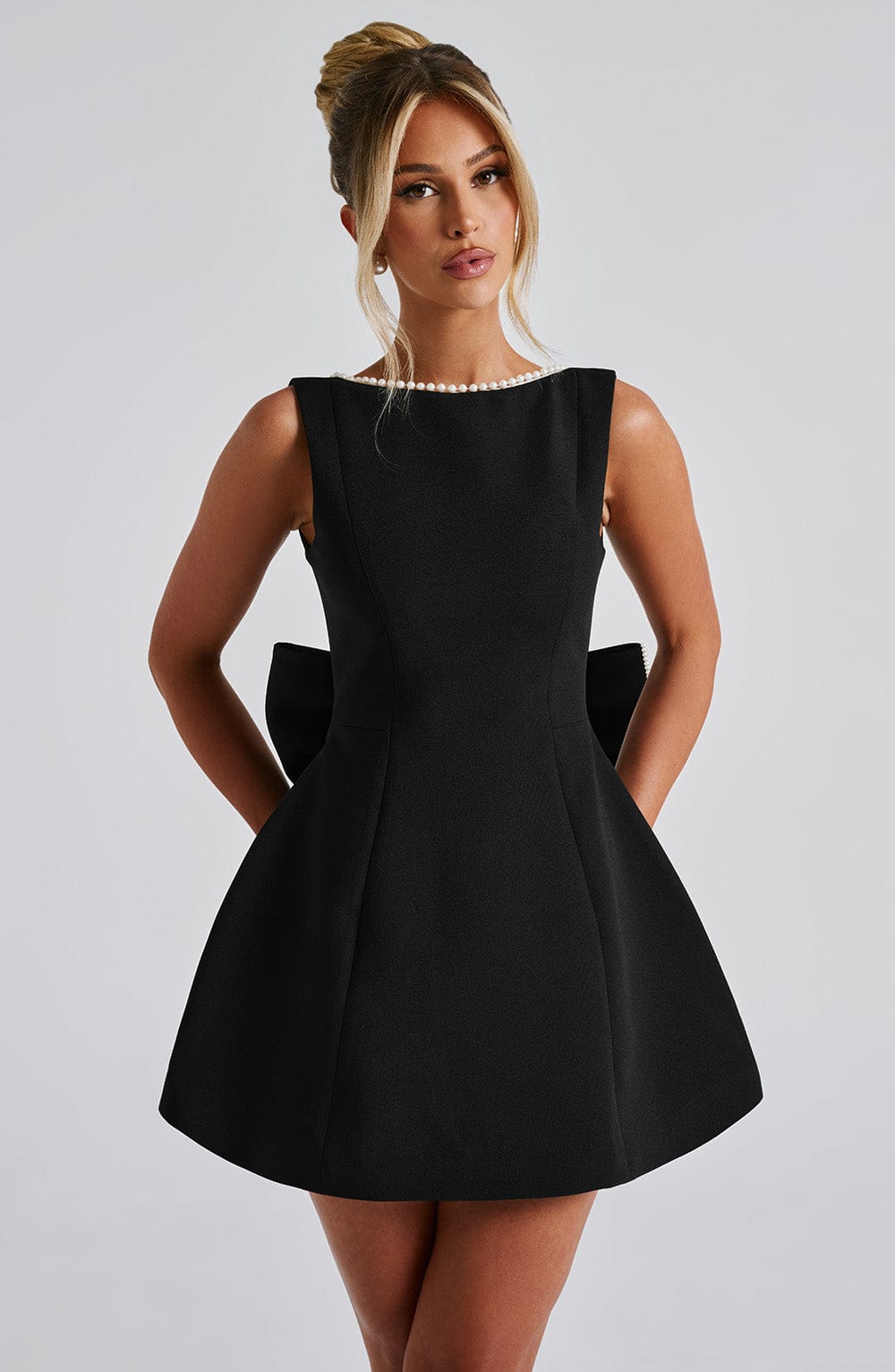minilena Carrie Mini Dress Black