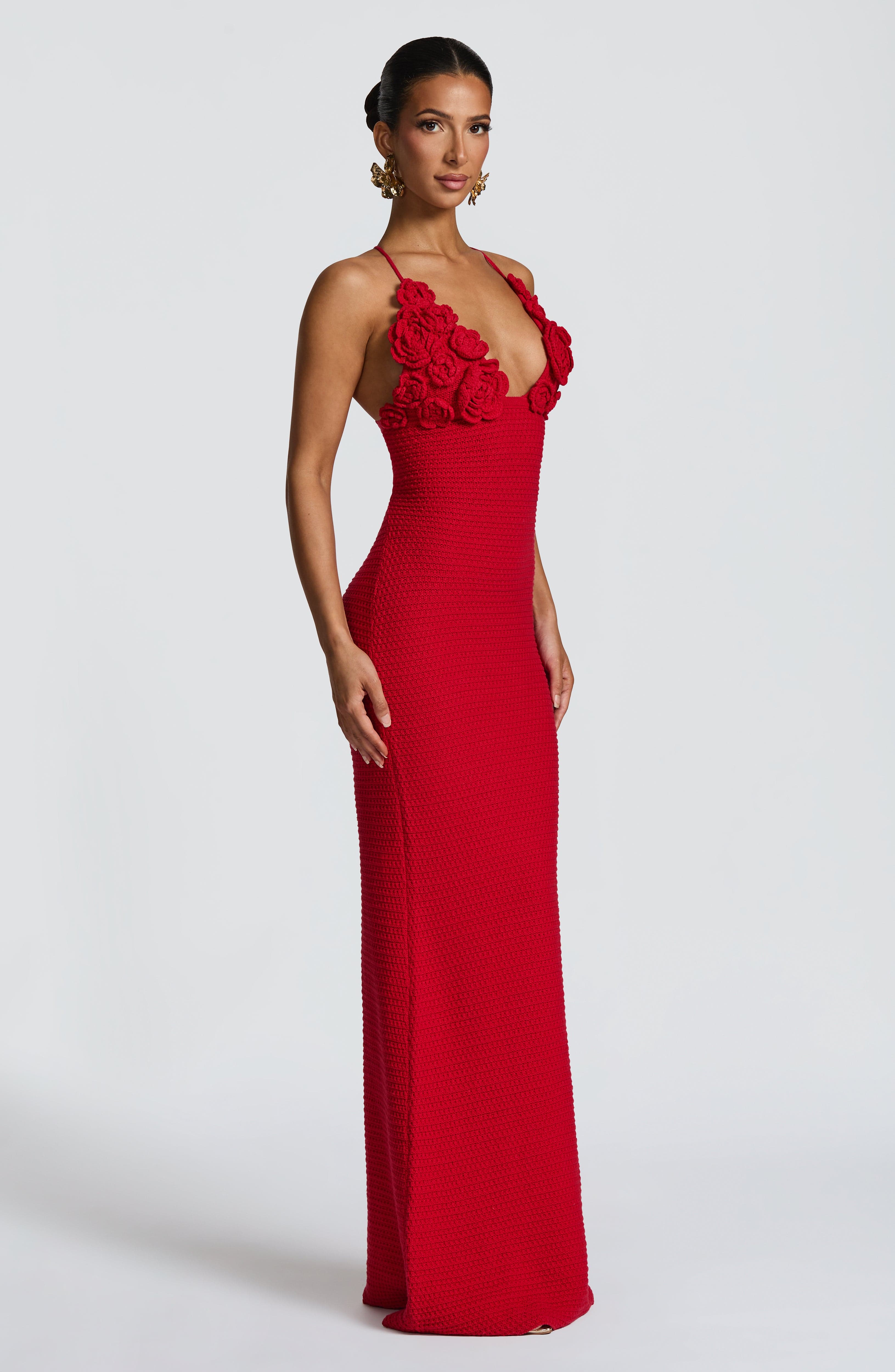 minilena Celaena Maxi Dress Red