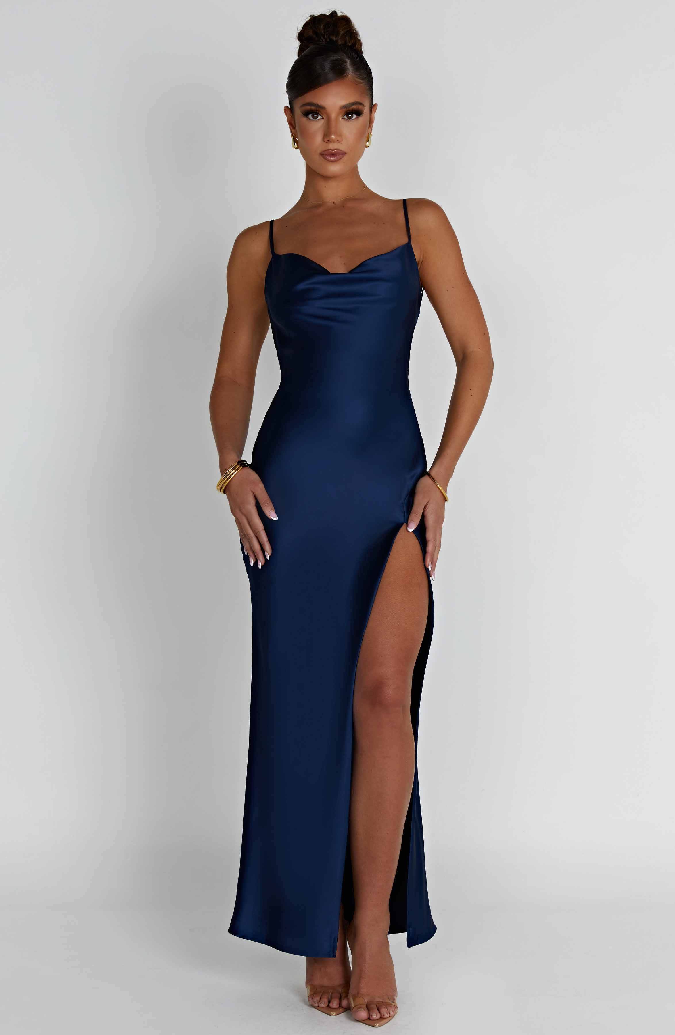 minilena Celestina Maxi Dress Navy
