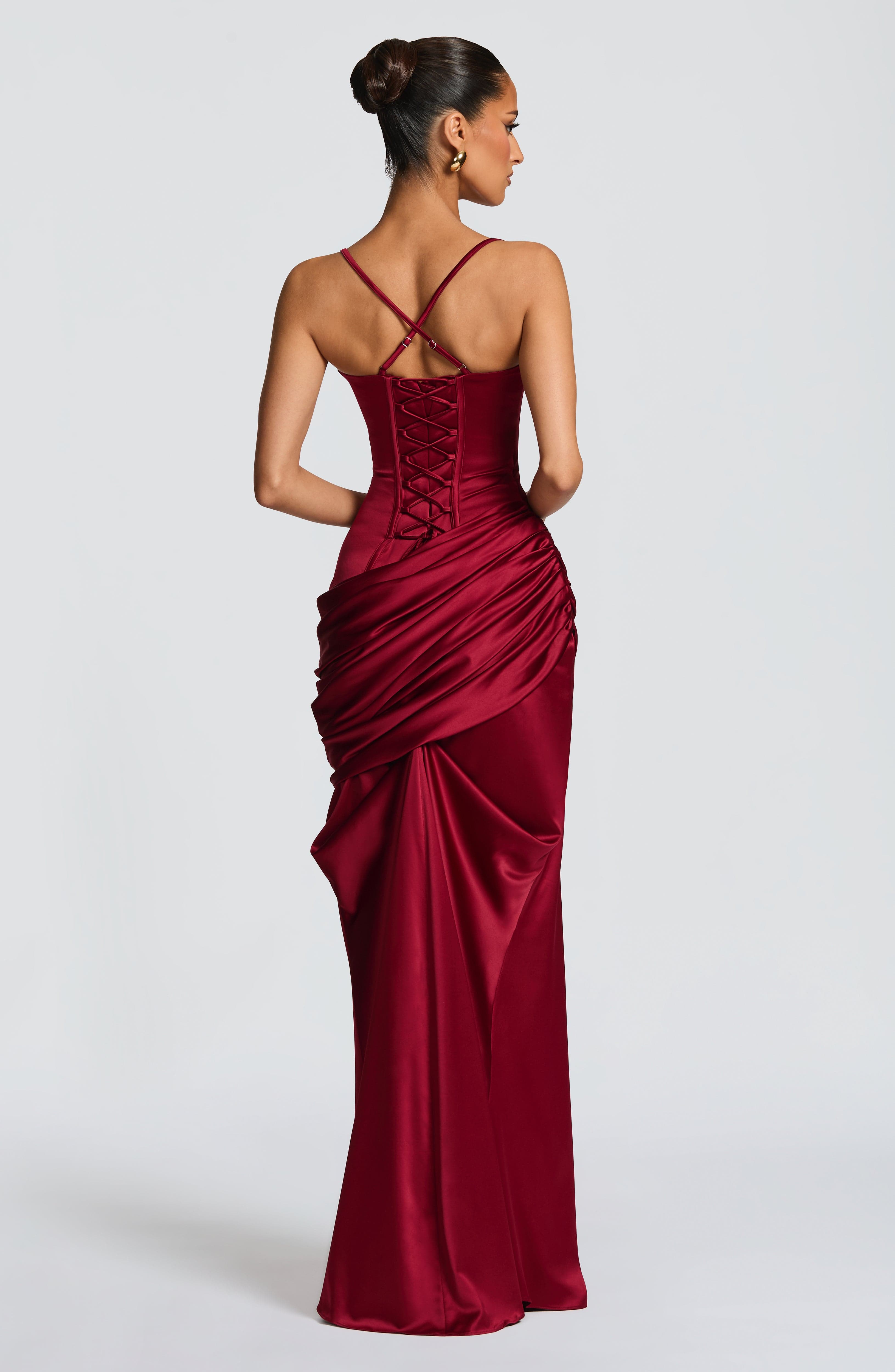 minilena Connie Gown Burgundy