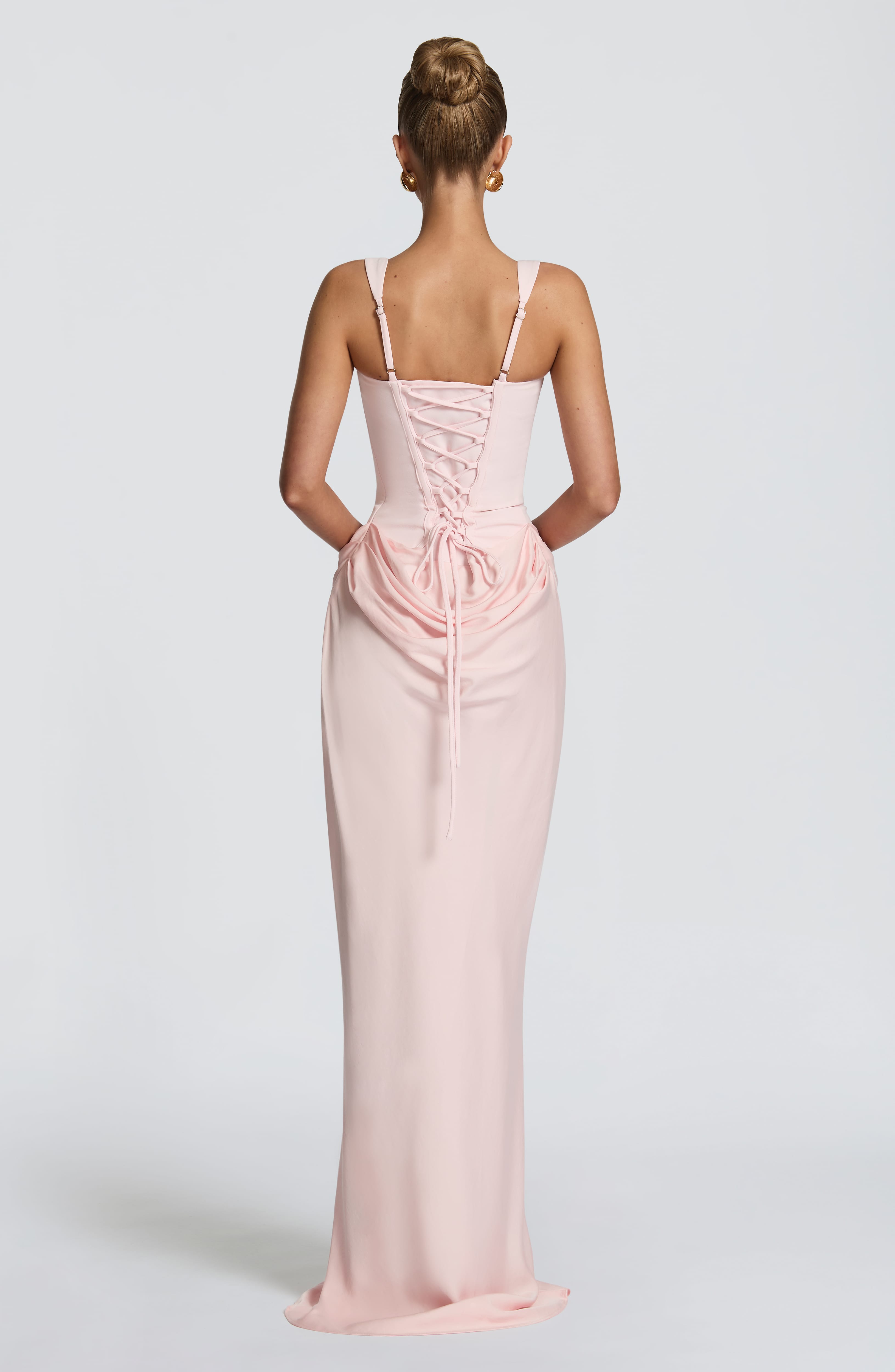 minilena Cornelia Maxi Dress Blush