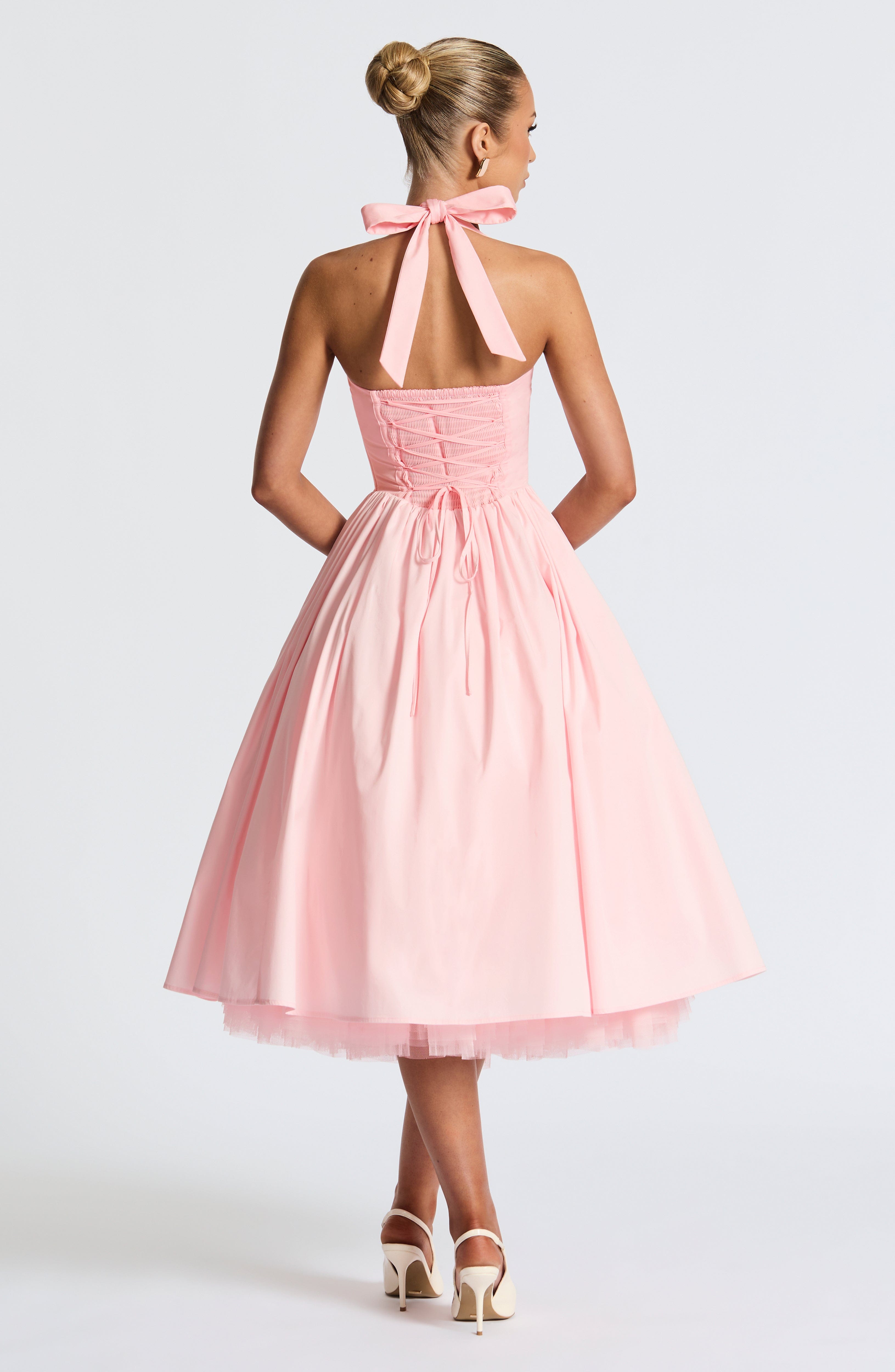 minilena Cressida Midi Dress Blush
