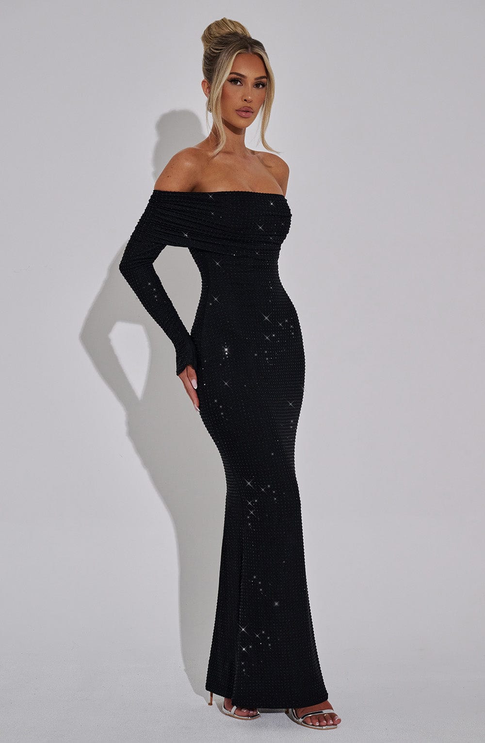minilena Cyprus Maxi Dress Black